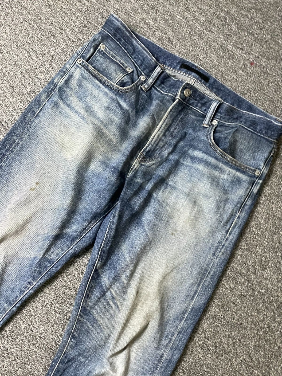 Japanese Brand × Uniqlo × Vintage UNIQLO Brand Regular Fit Denim Jeans (117) Size US 33 - 3 Thumbnail