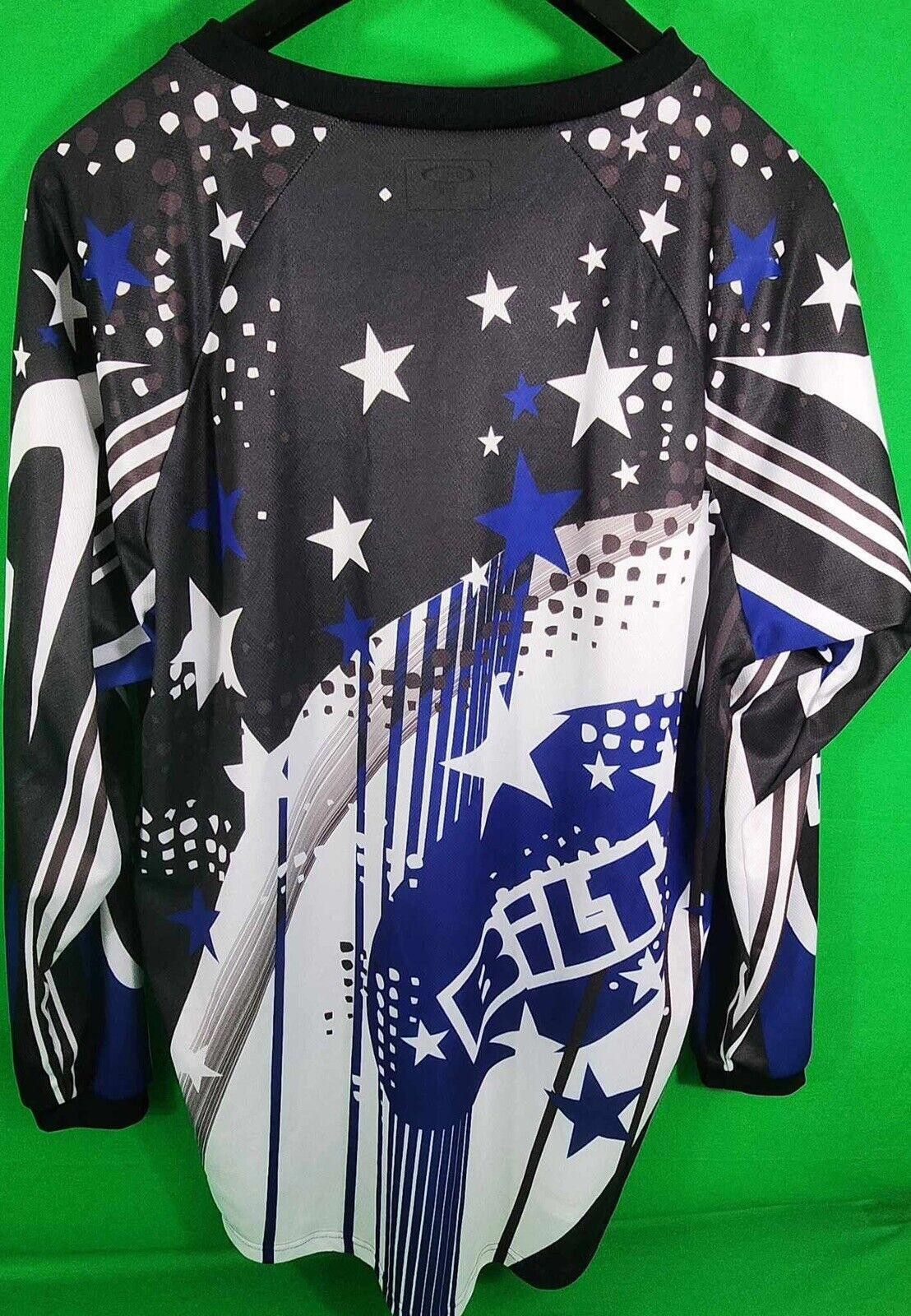 The Unbranded Brand BILT Star-Print Long Sleeve Jersey Stylish Performance Wear Size ONE SIZE - 3 Thumbnail