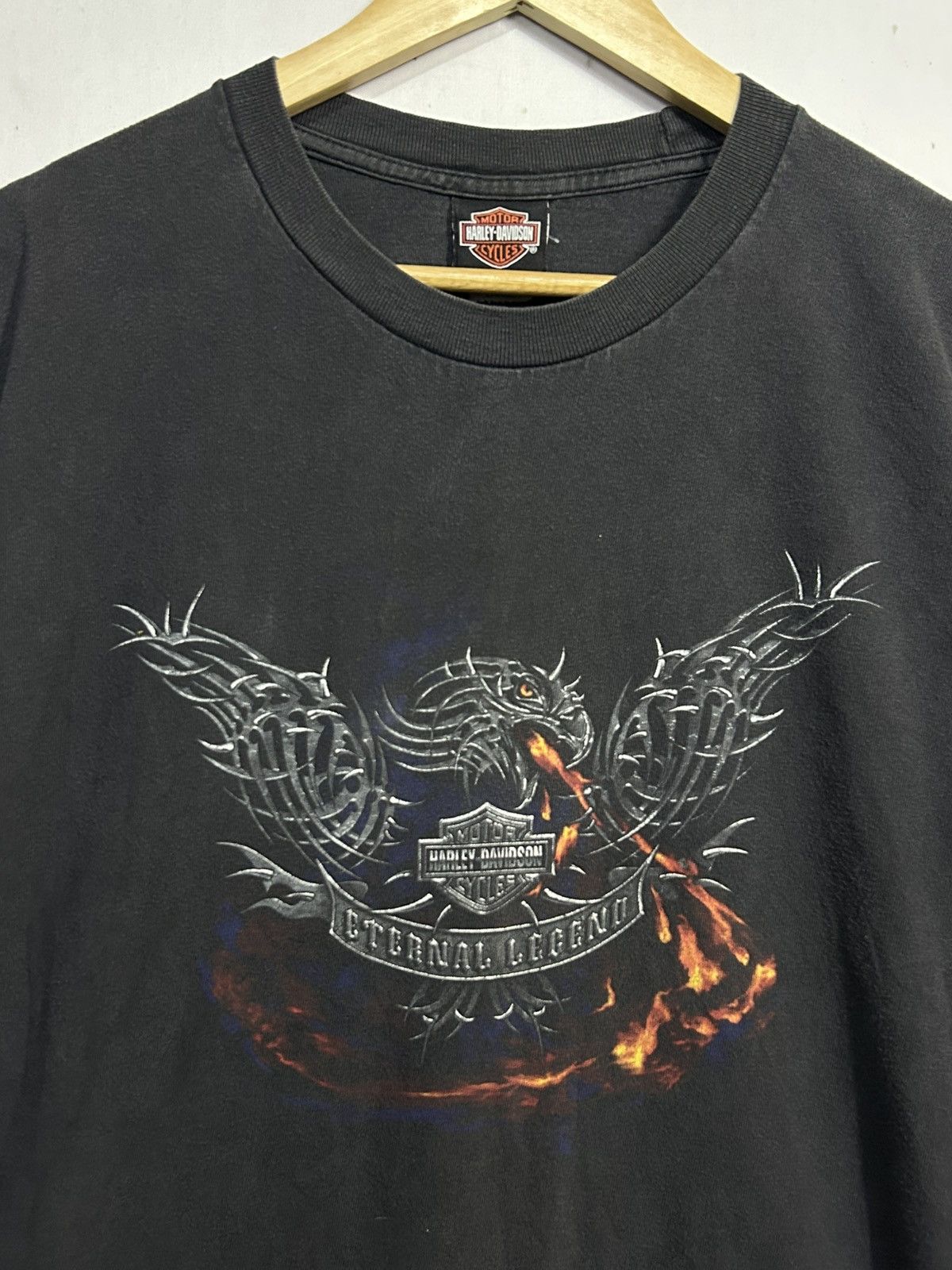 Vintage Vintage Harley Davidson Large Size Size US L / EU 52-54 / 3 - 2 Thumbnail