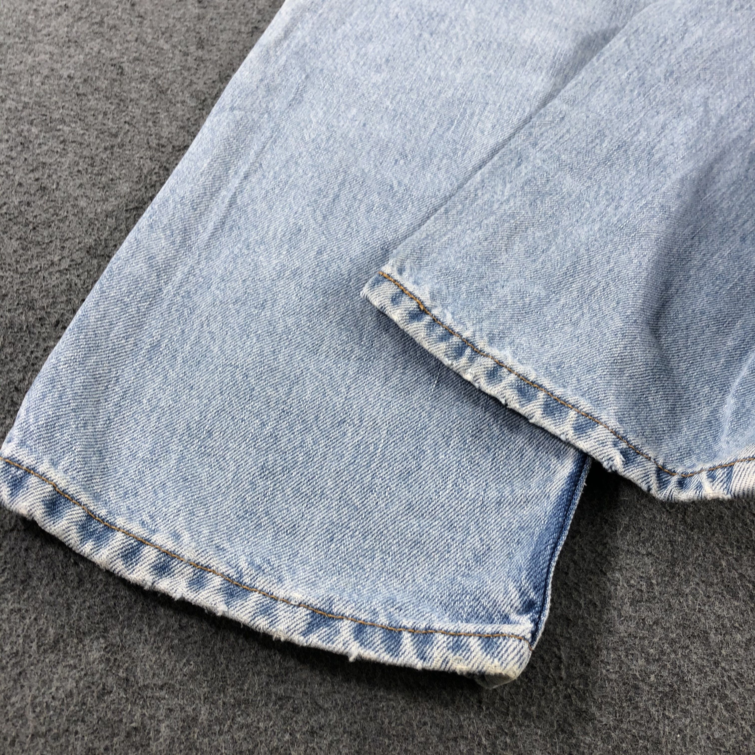 Levi's 90s Vintage Blue Wash Levis 550 Jeans-J2608 Size US 32 / EU 48 - 6 Thumbnail