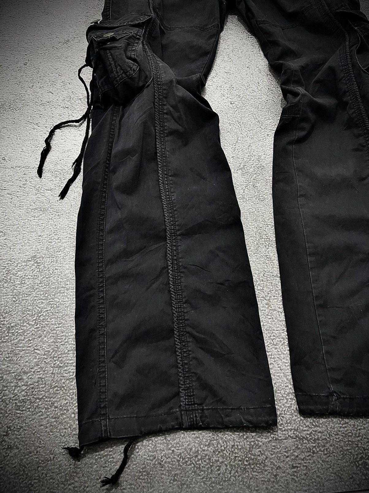 Japanese Brand 2000s Goa Cargo Flared Style Unknow Cargo Pants Size US 30 / EU 46 - 4 Thumbnail