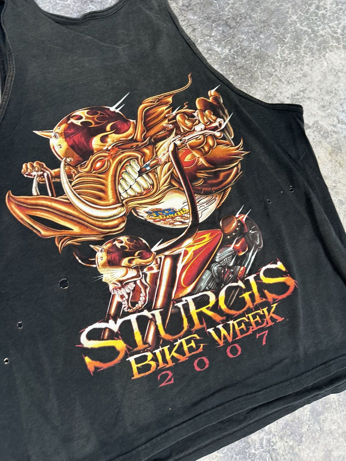 Vintage Vintage Sturgis Bike week Tank Top Size US XL / EU 56 / 4 - 2 Thumbnail