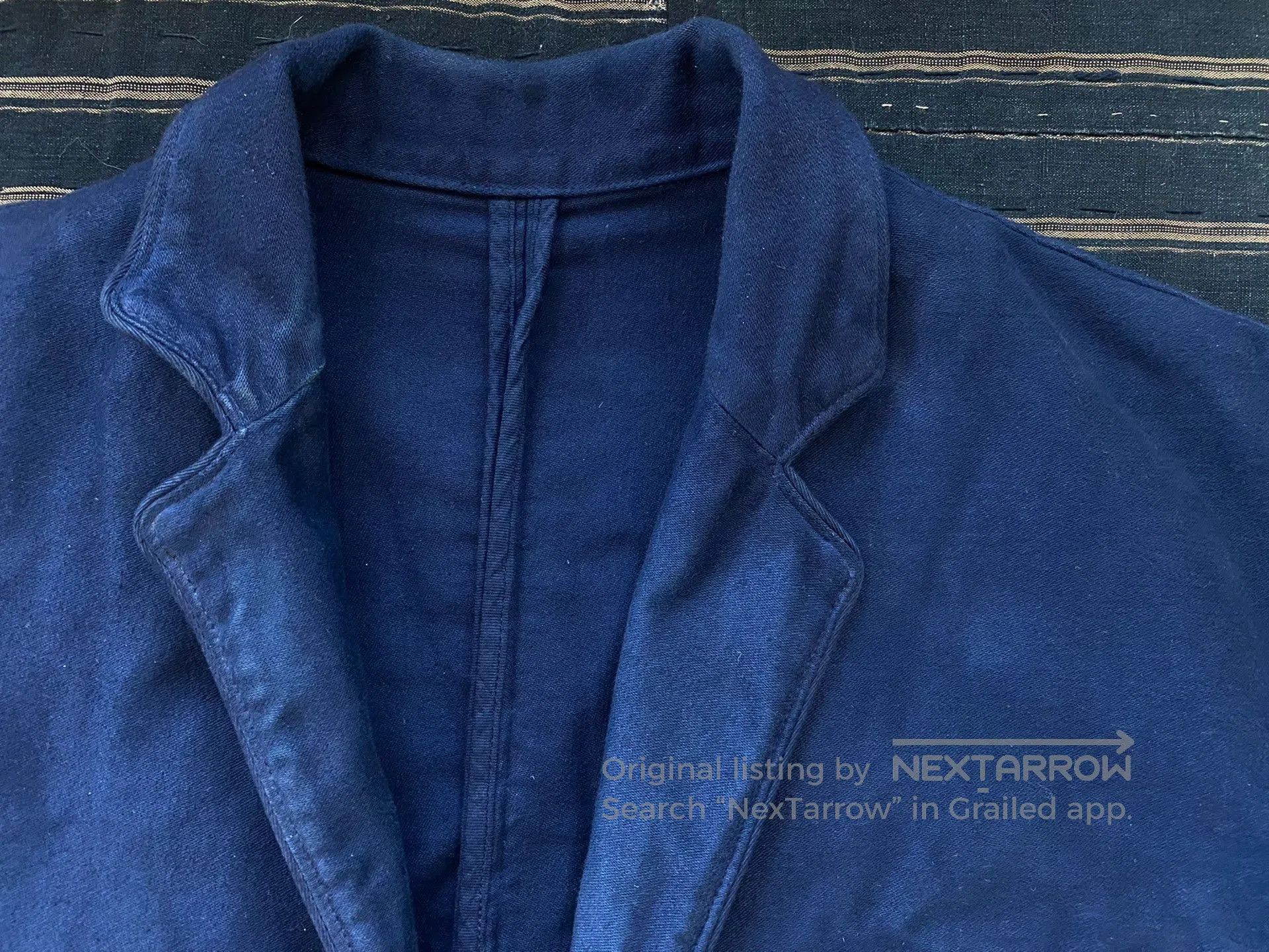 Porter Classic blue moleskin jacket by PORTER CLASSIC. Size US L / EU 52-54 / 3 - 2 Thumbnail
