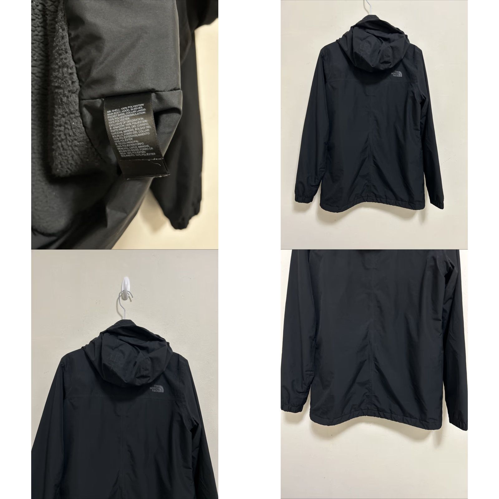 The North Face VINTAGE The North Face Jacket Womens Small Purple Hooded Full Zip Parka Fleece Lined Ski Women Size S / US 4 / IT 40 - 8 Thumbnail