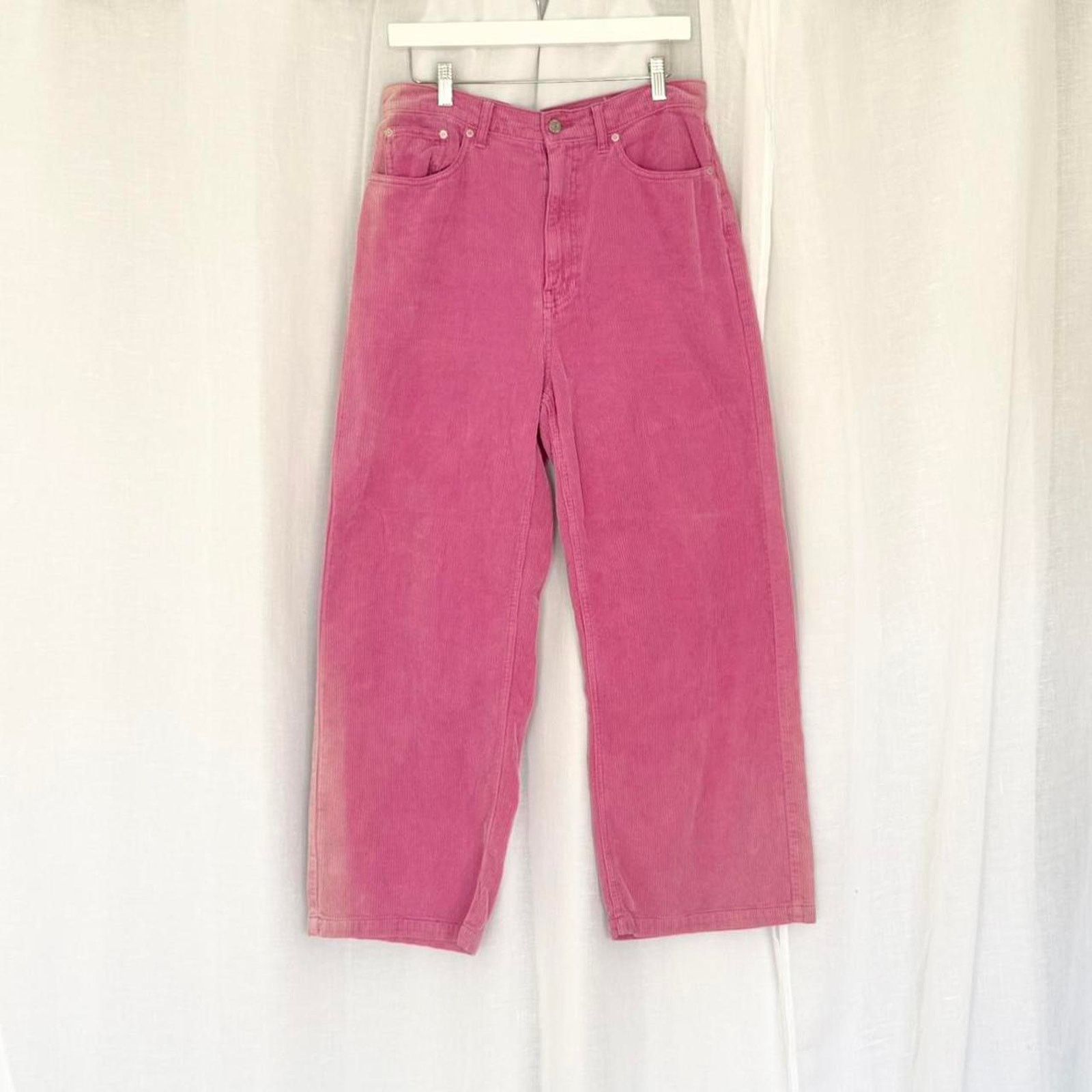 Bdg ✿ ⋆ 𓆩♡𓆪 BDG Pink Corduroy Pants 𓆩♡𓆪 ⋆ ✿ Size 30" / US 8 / IT 44 - 3 Thumbnail