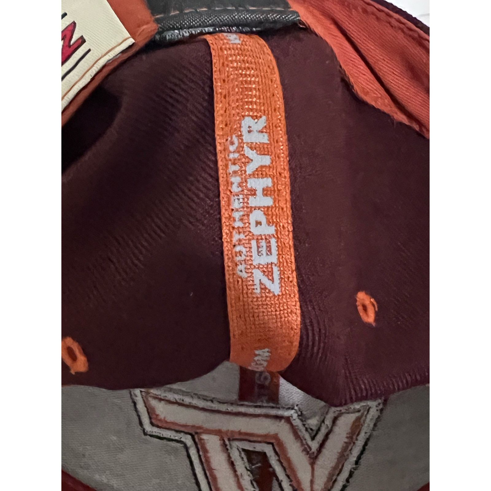 Zephyr 7 1/8 Virginia Tech Hokies VT Authentic Zephyr The Z Hat Size ONE SIZE - 11 Thumbnail