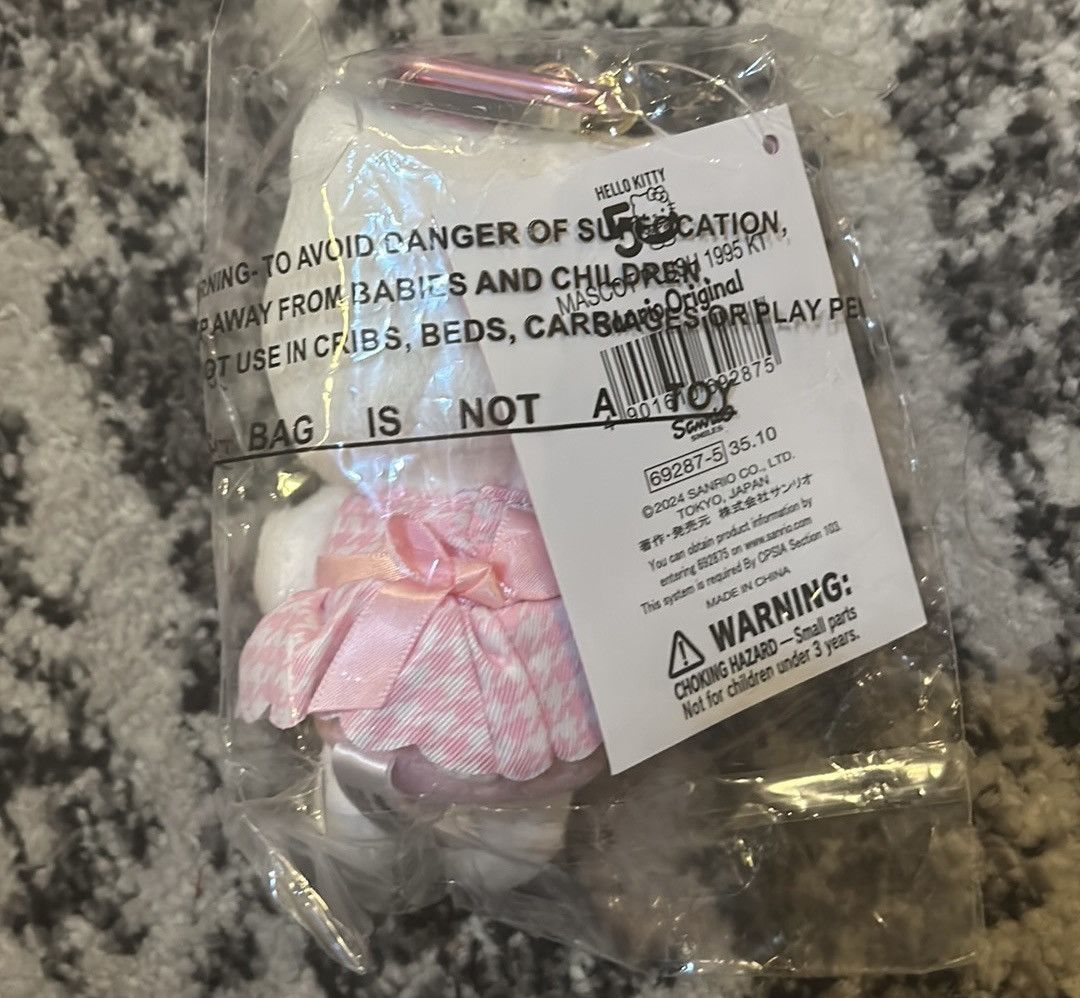Other Sanrio Hello Kitty 50th Anniversary Plush Mascot (1995) Size ONE SIZE - 3 Thumbnail
