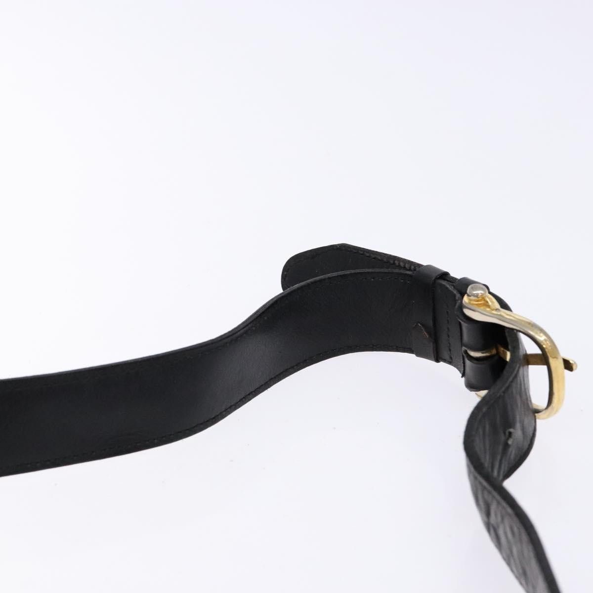 Celine CELINE Shoulder Bag Leather Black Gold Size ONE SIZE - 8 Thumbnail
