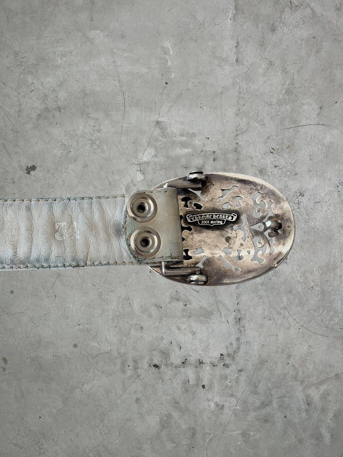 Chrome Hearts Chrome Hearts Star Buckle & Strap Size 34 - 6 Thumbnail
