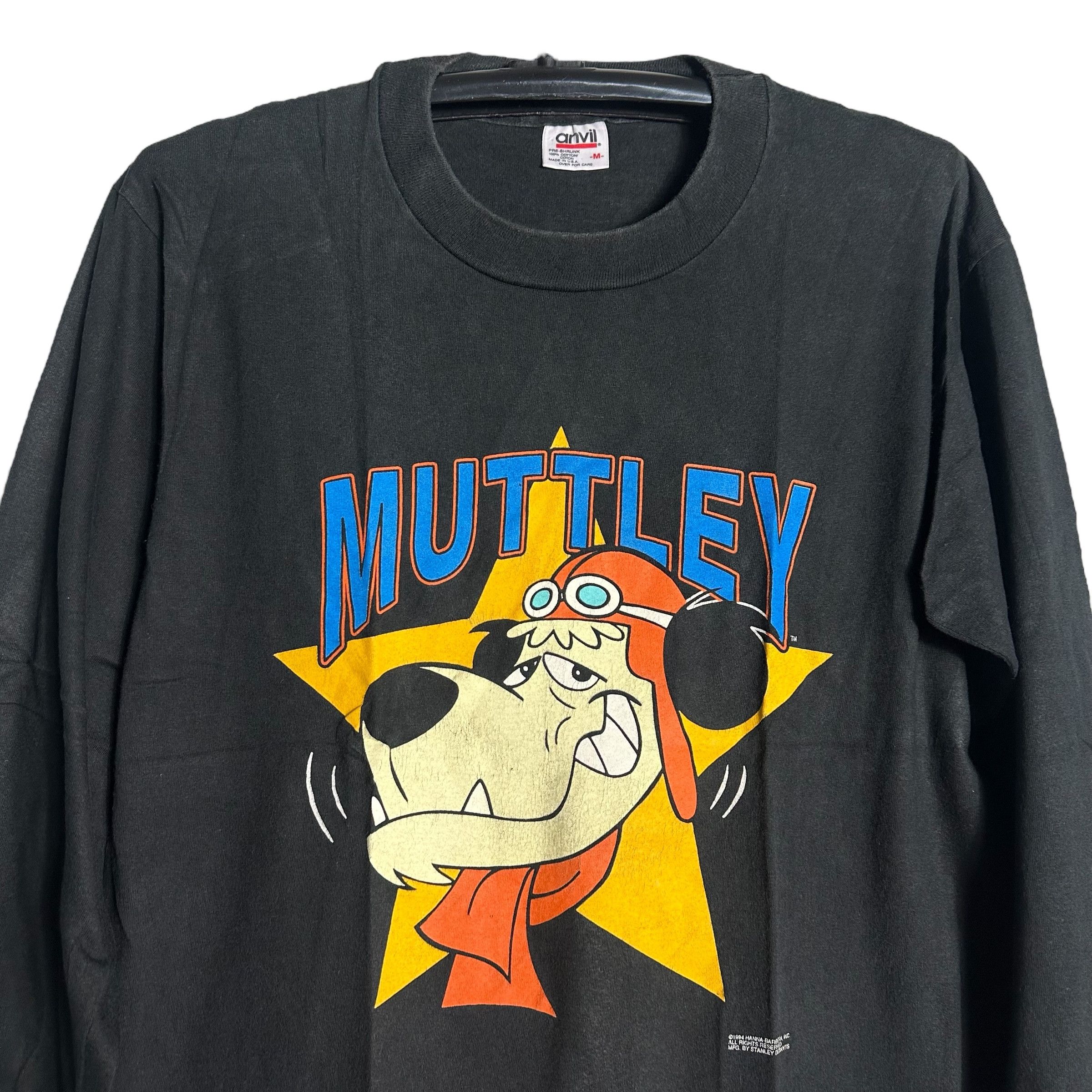 Cartoon Network 🔥RARE🔥Vintage Mutley Wacky Race L/ Sleeve T-shirt Size US M / EU 48-50 / 2 - 2 Thumbnail