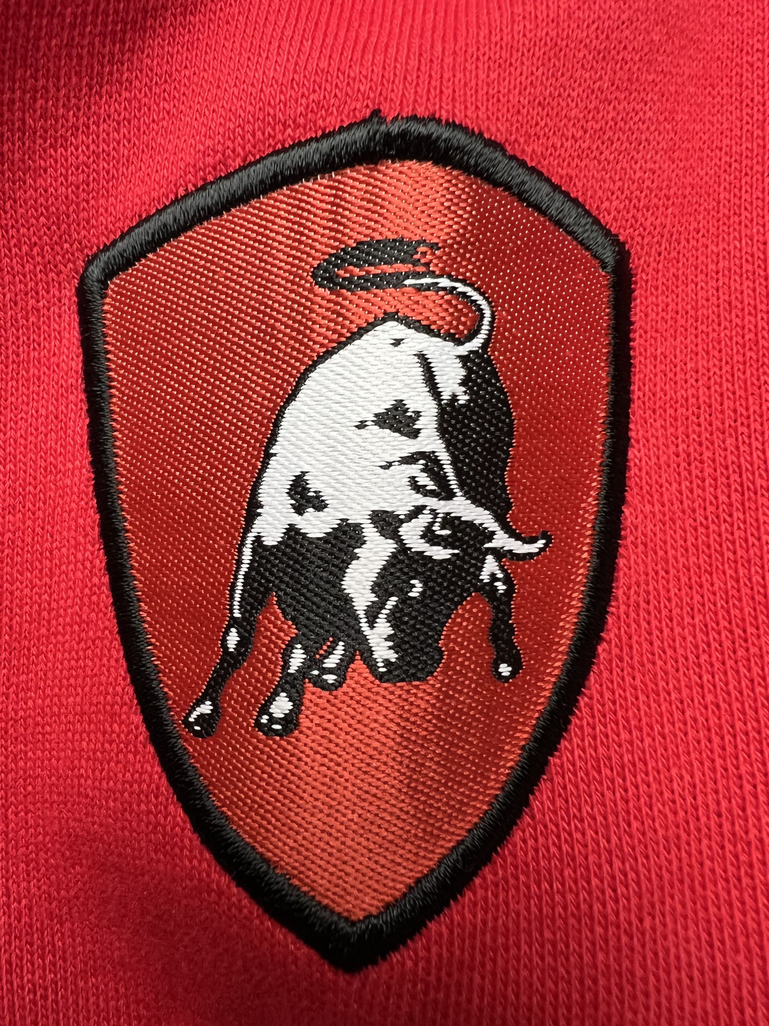 Lamborghini CORINO LAMBORGHINI / KITESURFING, RED SWEATSHIRT W / ZIPPER Size US XL / EU 56 / 4 - 5 Thumbnail