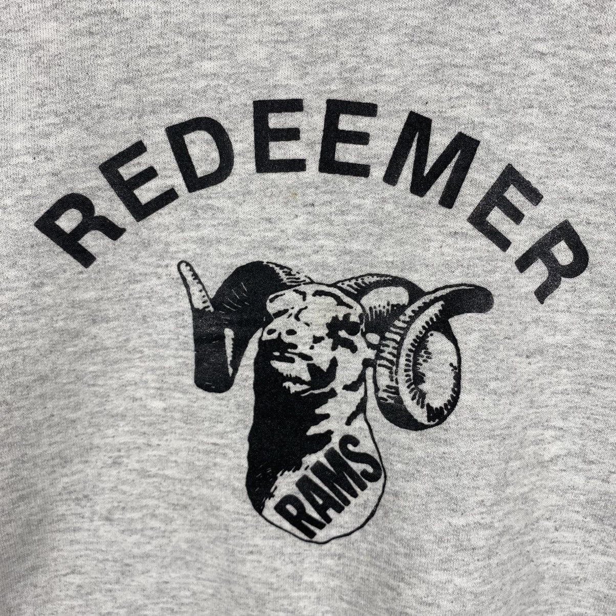 Vintage Vintage 90's REDEEMER RAMS Graphic Crewneck Sweatshirt Size US M / EU 48-50 / 2 - 2 Thumbnail