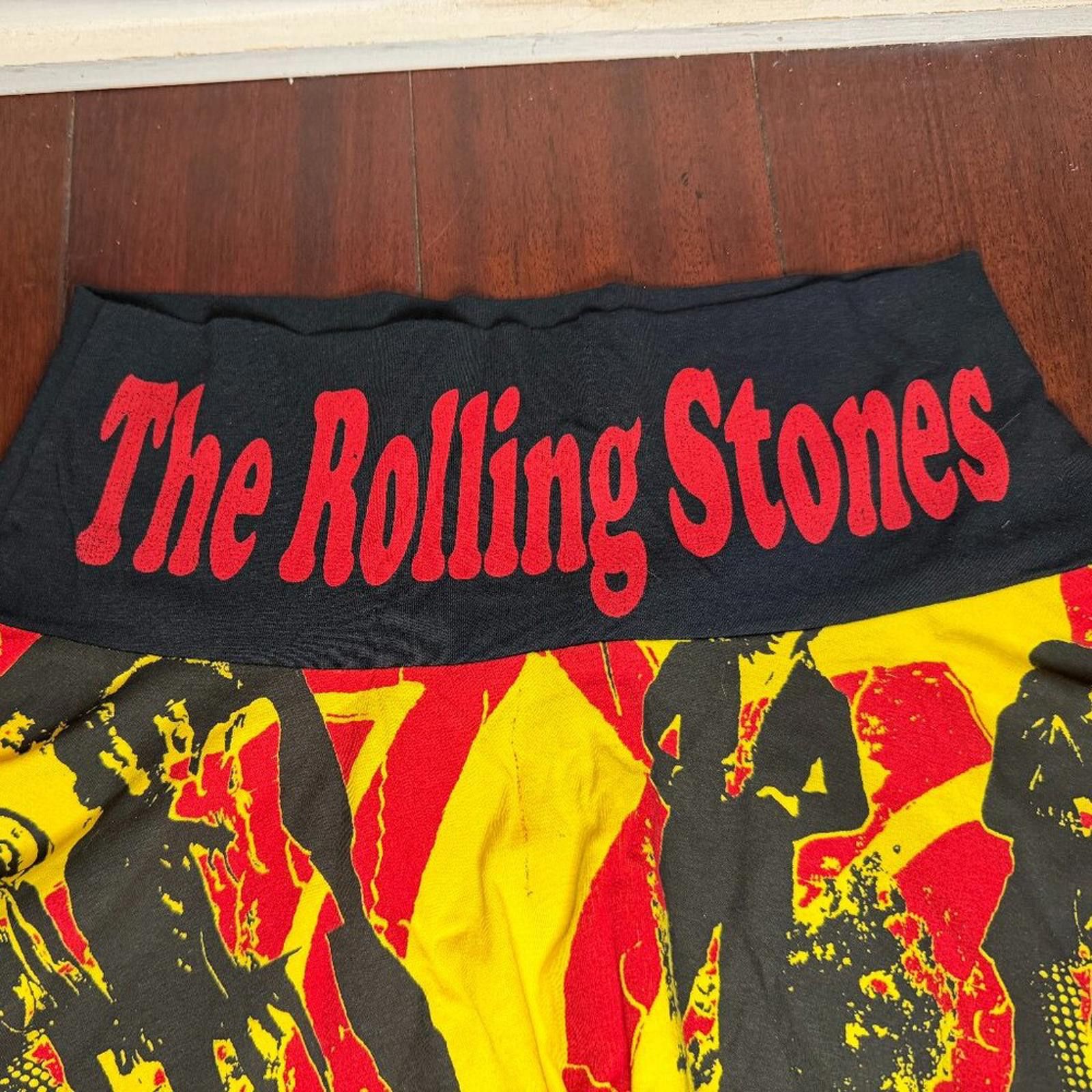 Other Vintage Glamhead Rolling Stones Mini Skirt Size Medium Rare Size 32" / US 10 / IT 46 - 5 Thumbnail