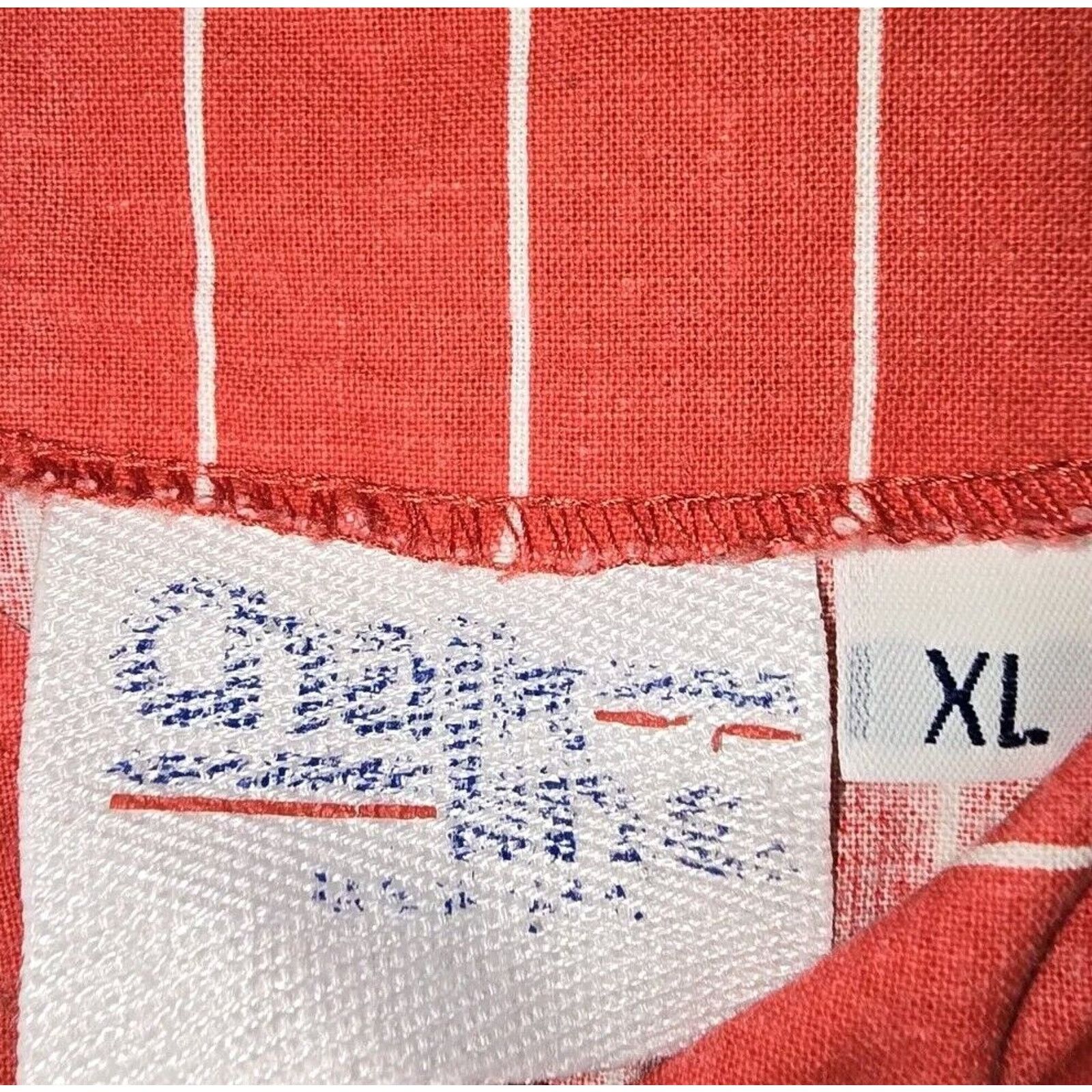 Chalk Line Vintage Chalk Line XL Cincinnati Reds Pinstripe Jersey Size 42 - 5 Thumbnail