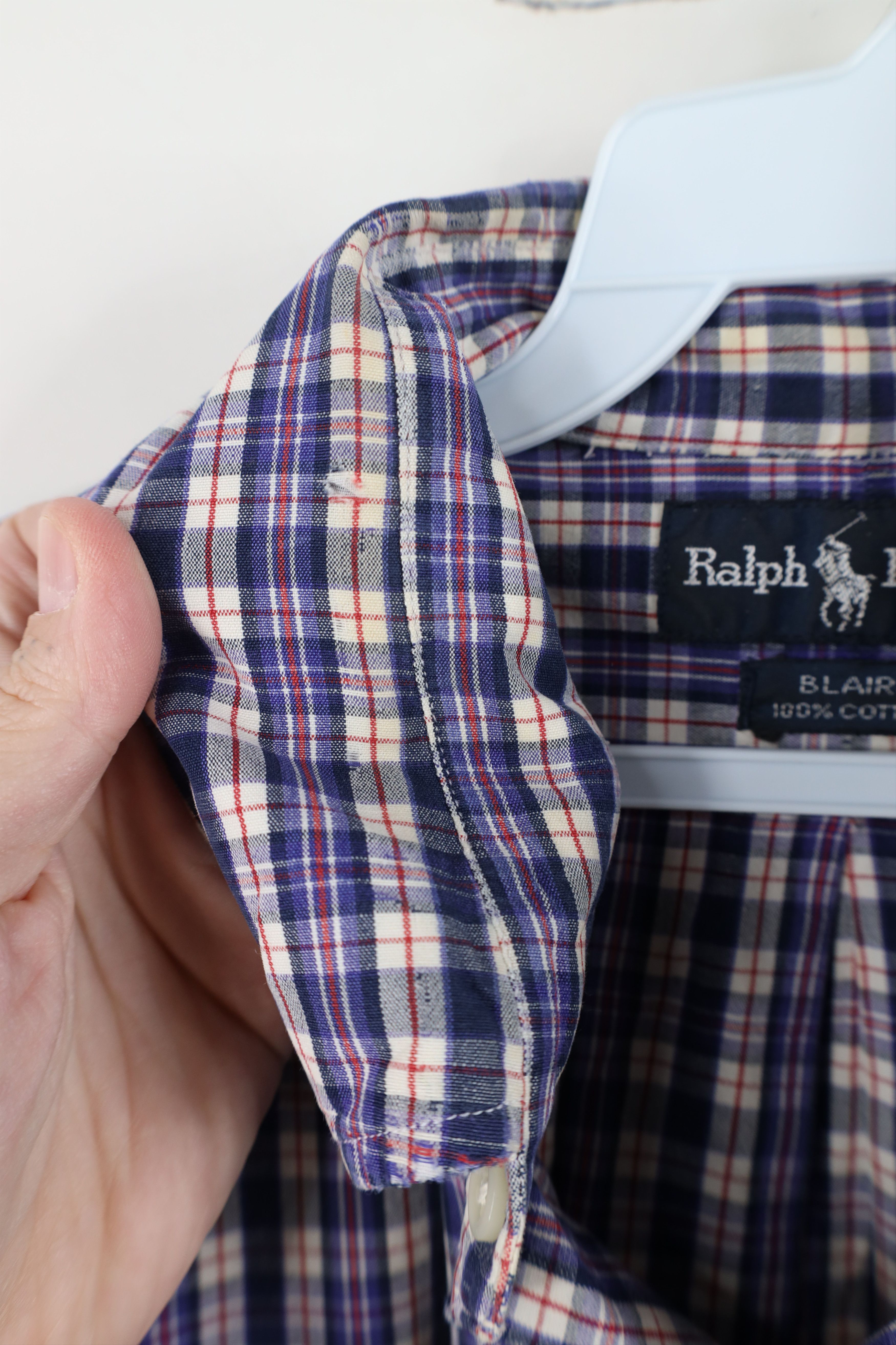 Ralph Lauren Vintage 90s Ralph Lauren Blaire Collared Button Down Shirt Size US XL / EU 56 / 4 - 9 Thumbnail