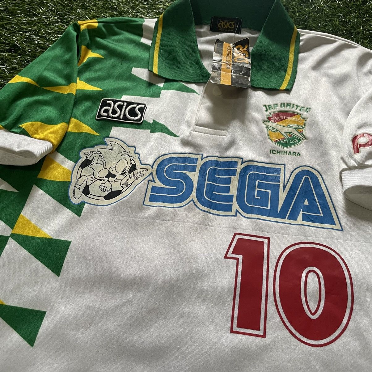 Asics Asics 1993-94 Jef United Away Jersey #109/10 Size US L / EU 52-54 / 3 - 2 Thumbnail