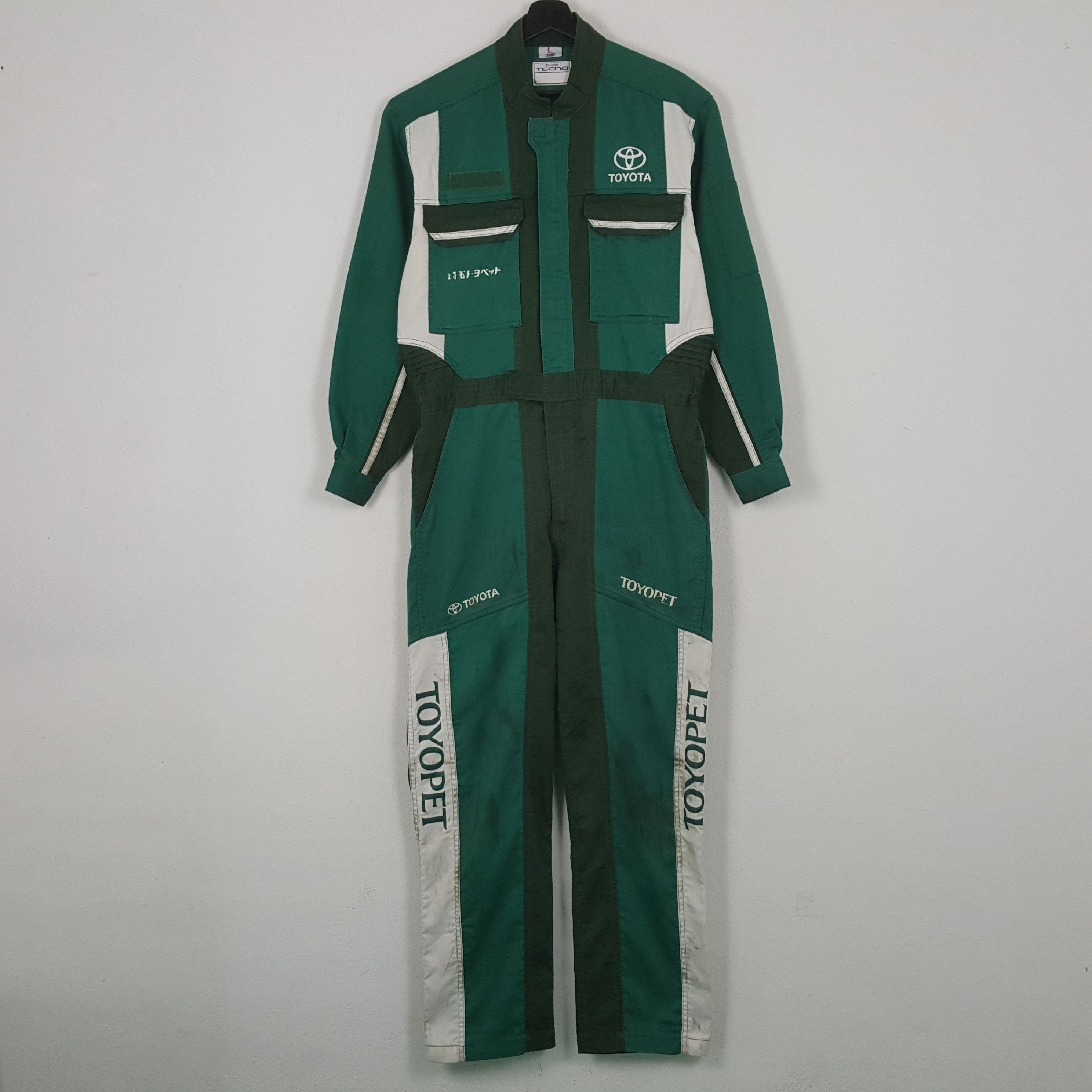 Japanese Brand Toyota Toyopet Racing Workwear Motorsports Coverall RR22 Size US M / EU 48-50 / 2 - 4 Thumbnail