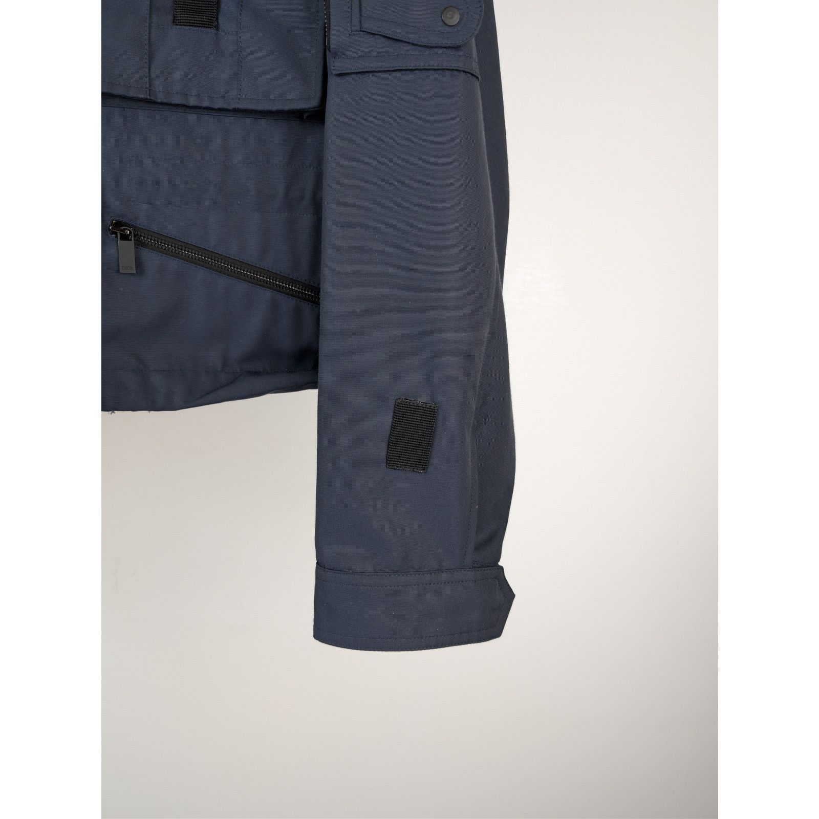 Dior o1rshd1 2019 Buckle Accented Bomber Jacket in Navy Blue Size US M / EU 48-50 / 2 - 5 Thumbnail