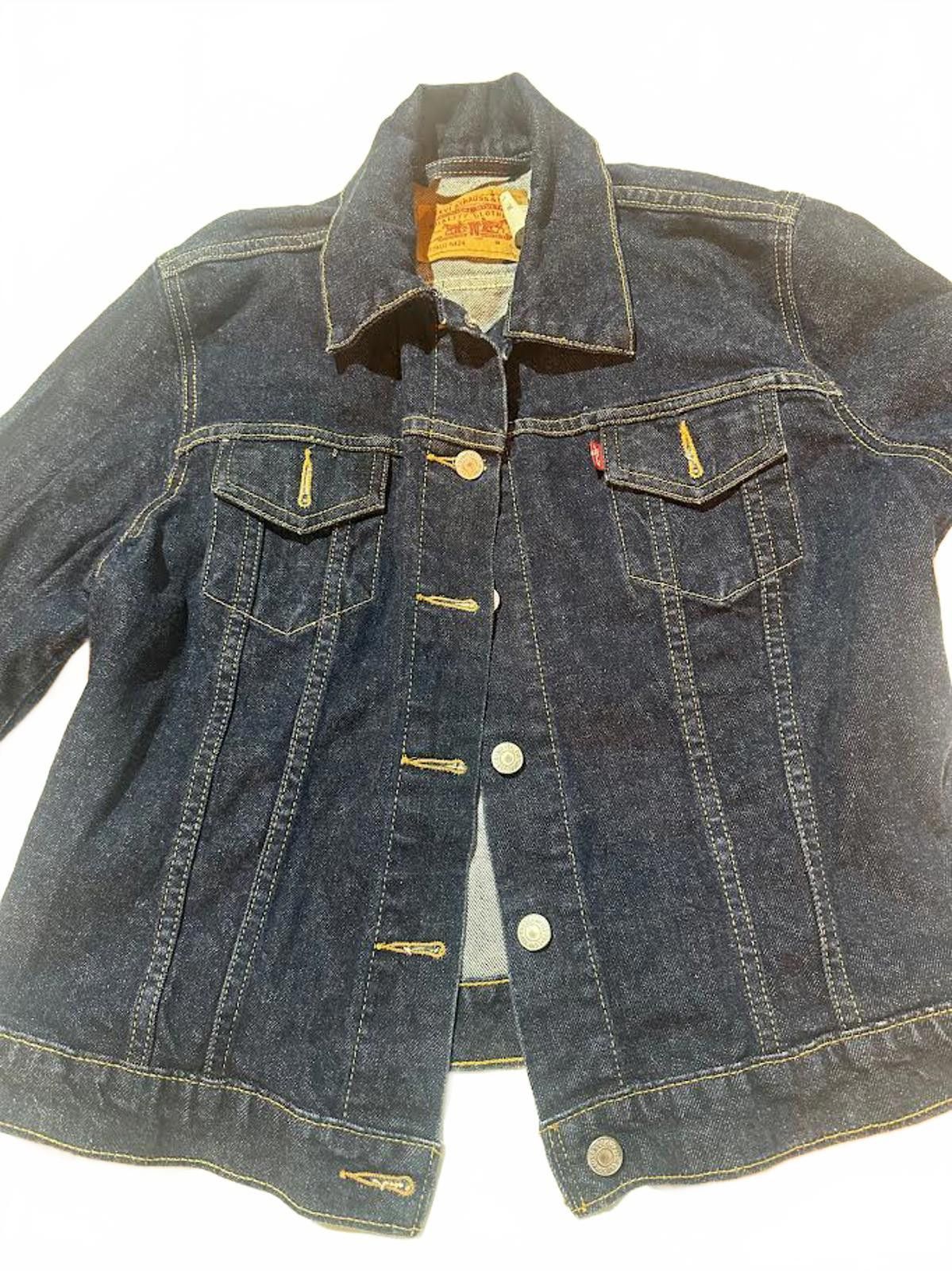 Levi’s 77410-5424 Dark Wash Denim Jacket Jr/L Vintage