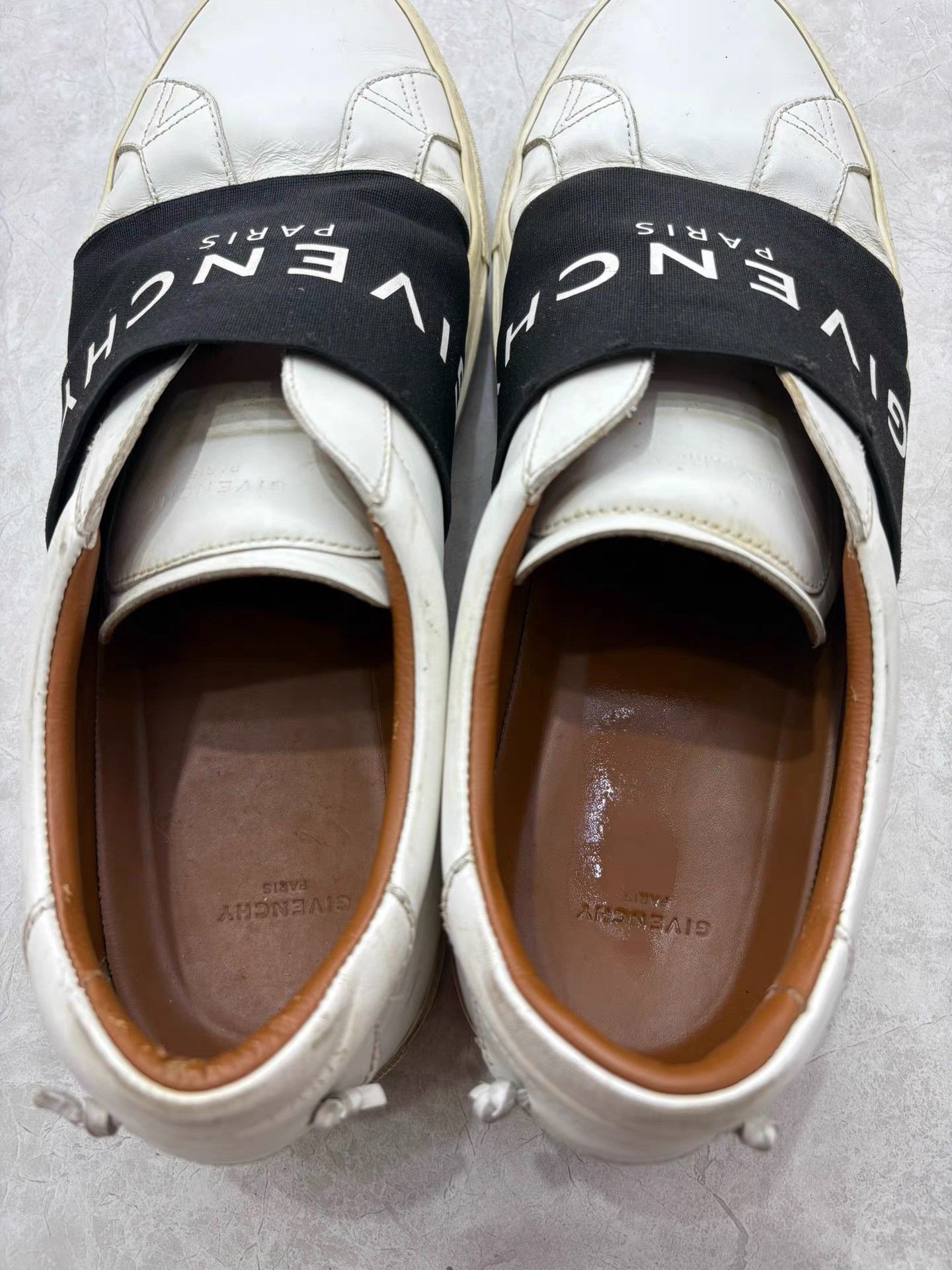 Givenchy Givenchy Men's Slip-on White Sneakers K29 Size US 9 / EU 42 - 2 Thumbnail