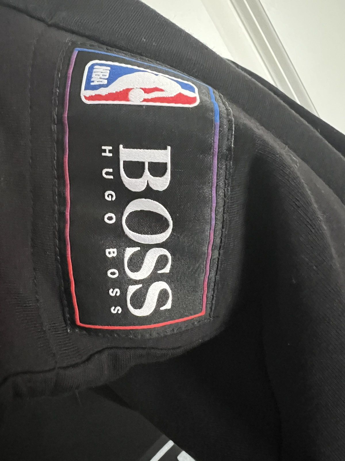Hugo Boss Hugo Boss X NBA (Brooklyn Nets) Short Sleeve Hoodie Size US XL / EU 56 / 4 - 3 Thumbnail