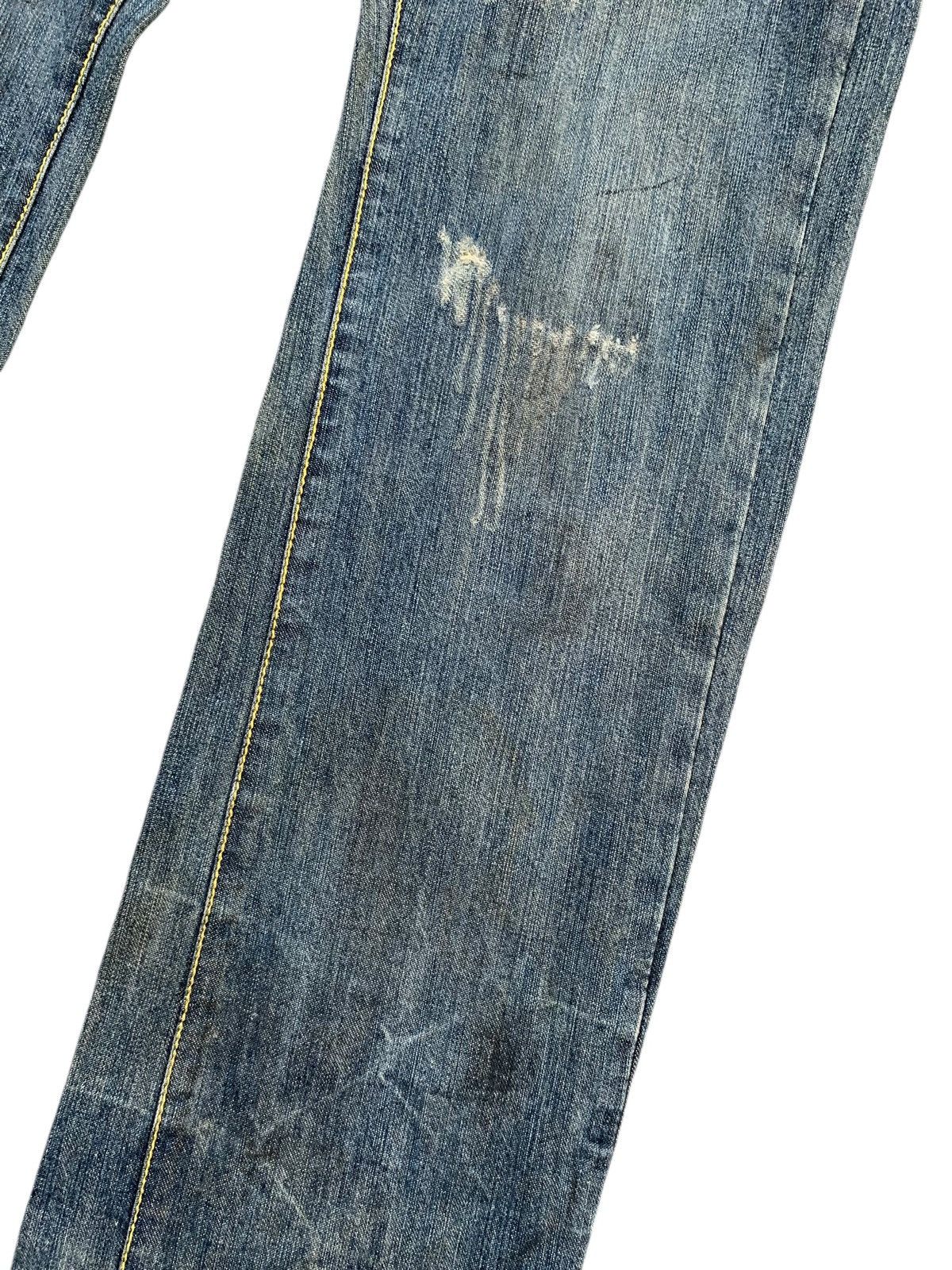 Kapital IN THE ATTIC RUSTY ROCK PUNK DISTRESSED DENIM Size US 32 / EU 48 - 19 Thumbnail