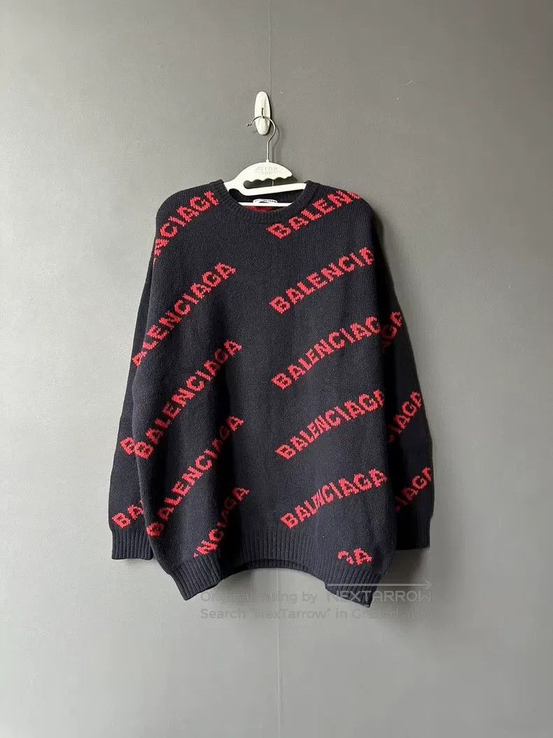 Balenciaga Balenciaga Camo Print Sweater Size US S / EU 44-46 / 1 - 1 Thumbnail