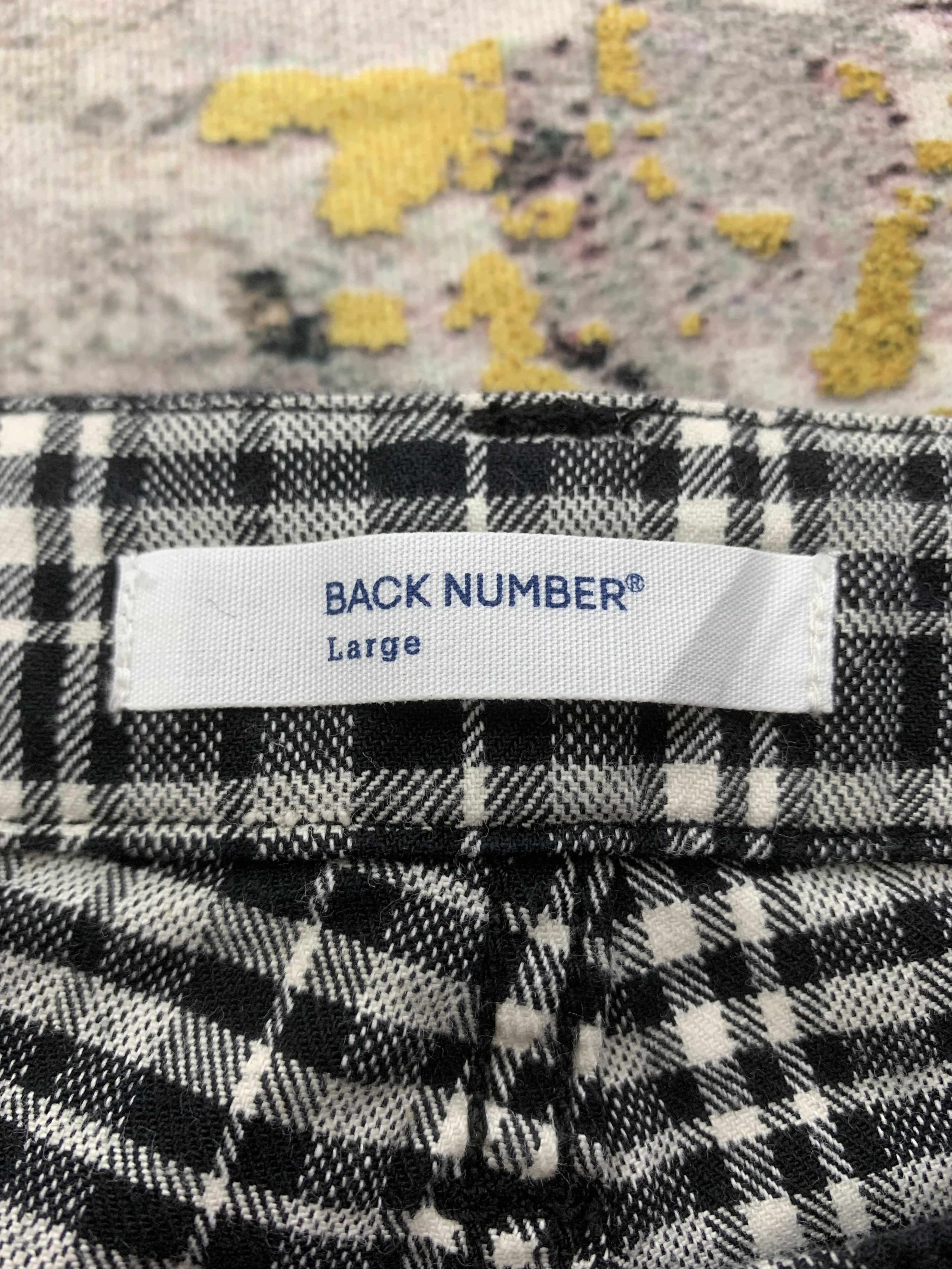 Japanese Brand Back Number Pants size 29 Size 29" - 5 Thumbnail