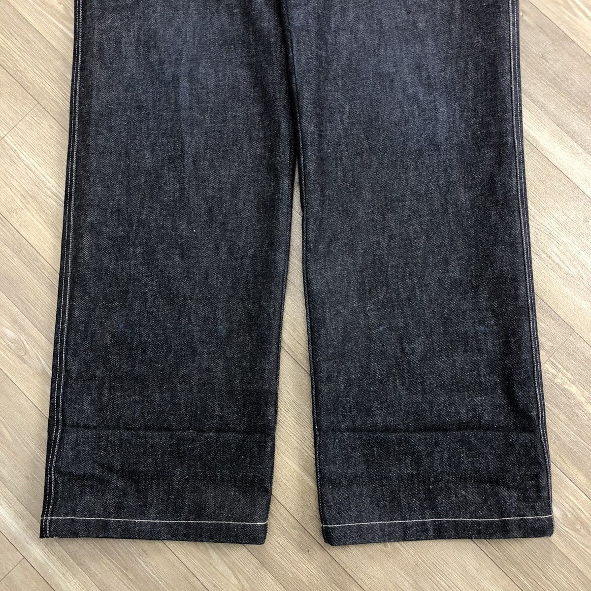 Designer × Vintage × agnes b. 🇫🇷 Vintage Agnes B. Homme Paris Military Cargo Denim Pants Size US 31 - 12 Thumbnail