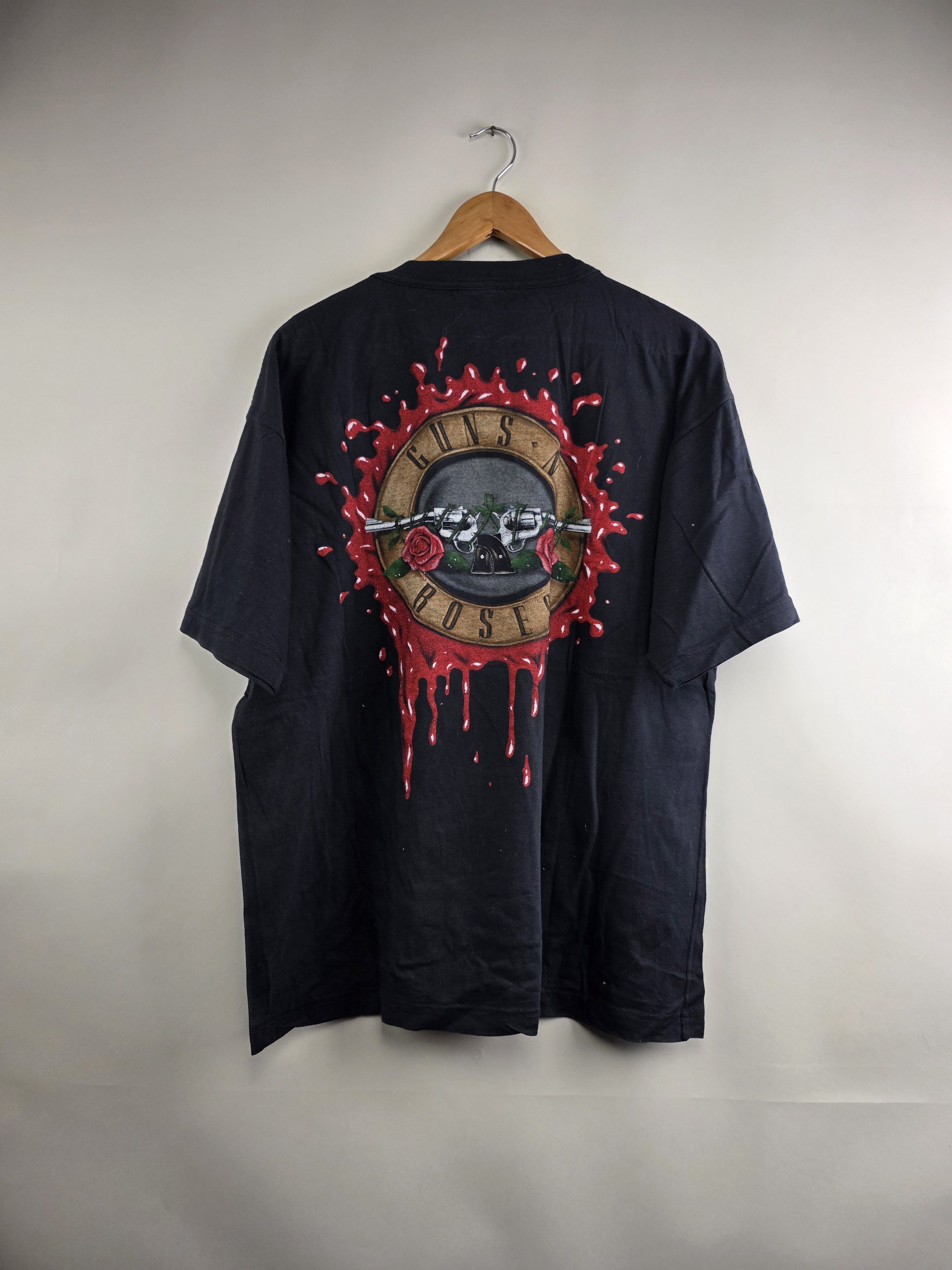 Band Tees × Guns N' Roses × Vintage 90s Guns N Roses Axl Slash Bootleg XL 24" 29" Size US XL / EU 56 / 4 - 5 Thumbnail