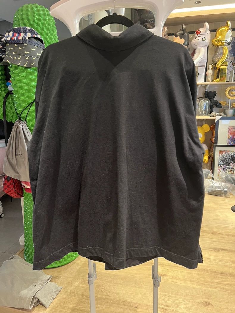 Balenciaga Balenciaga Black Buckle Destroyed Shirt Size US S / EU 44-46 / 1 - 4 Thumbnail