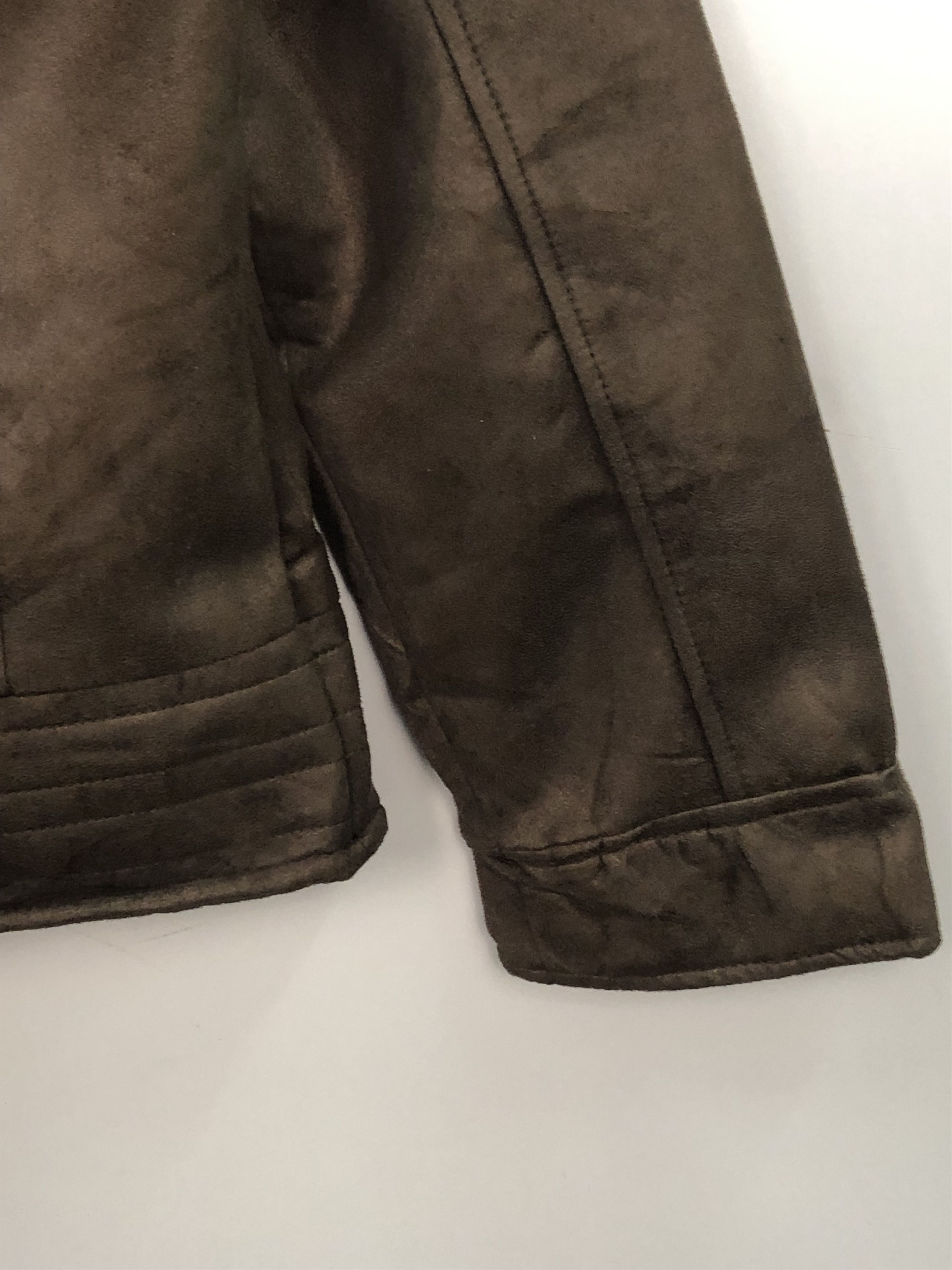 Other Superlative Fashion Italy Designer Leather Jacket J0201 Size US L / EU 52-54 / 3 - 8 Thumbnail