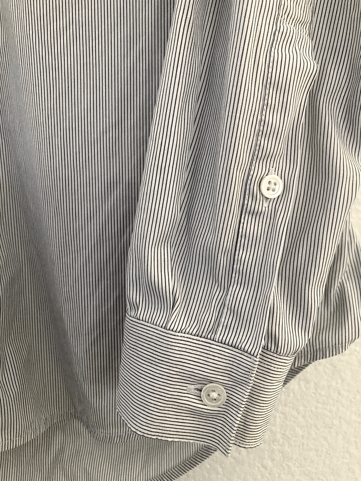 Sandro Thin Striped Button Down Shirt Size US XXS / EU 40 - 3 Thumbnail