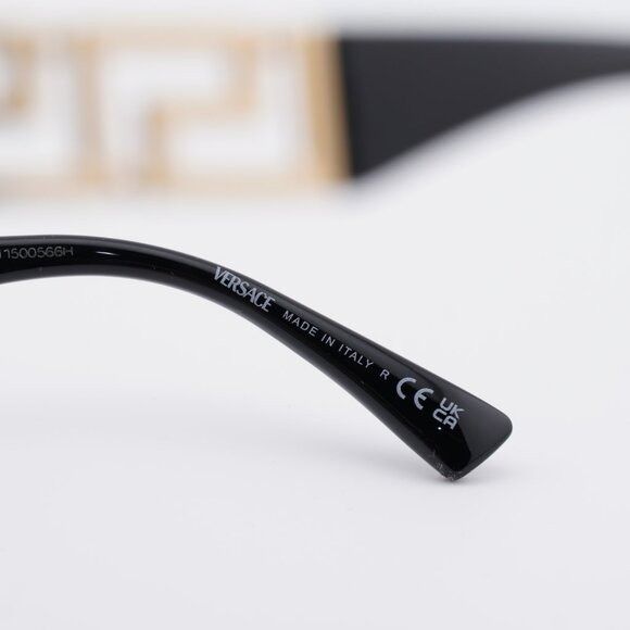 Versace Versace VE2289 100287 Sunglasses Gold Aviator Frame Size ONE SIZE - 6 Thumbnail