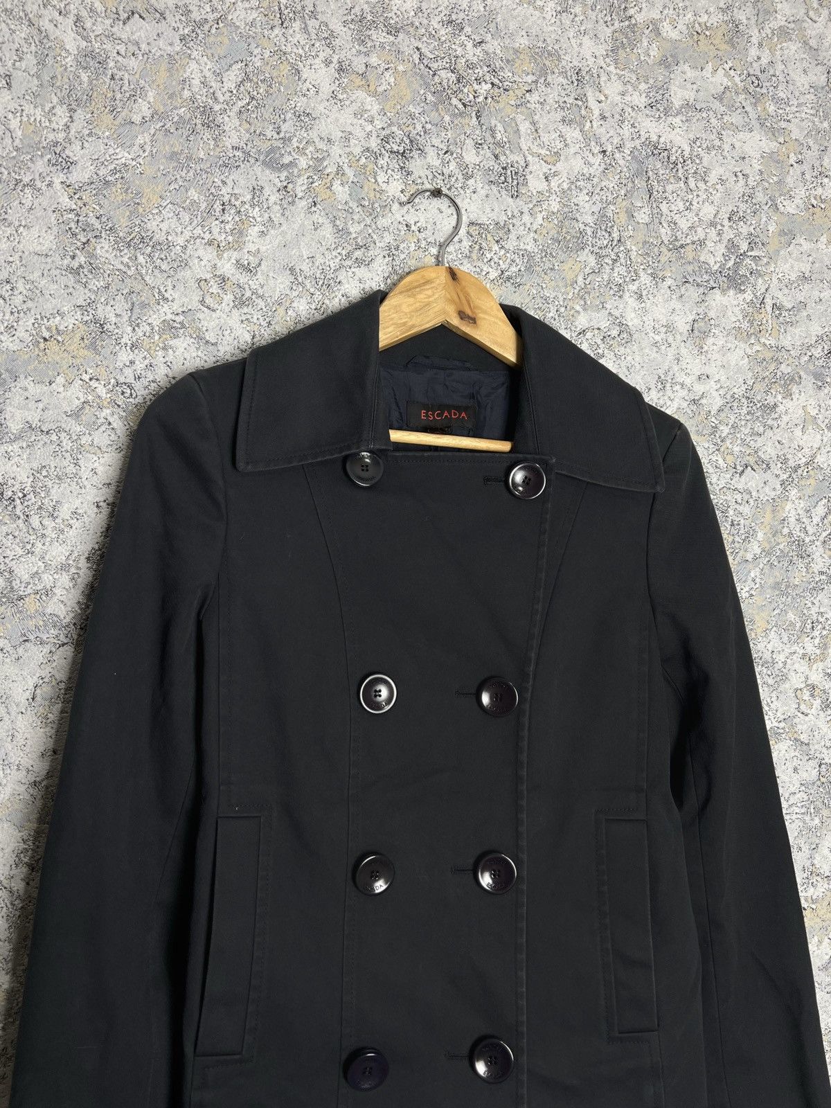 Escada × Escada Sport Escada Vintage Women's Size 36 Denim Coat Jacket Germany Size M / US 6-8 / IT 42-44 - 3 Thumbnail