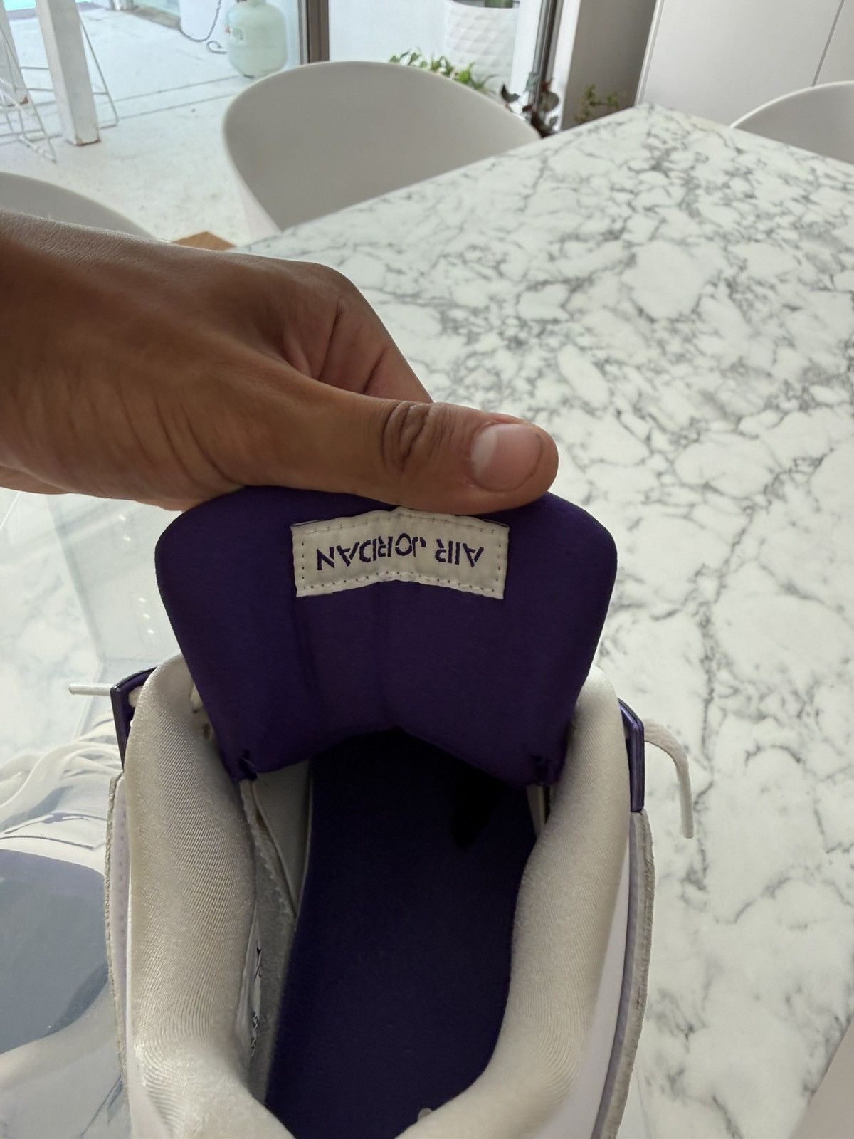 Jordan Brand Jordan 4 Retro Metallic Purple Size US 10 / EU 43 - 4 Thumbnail