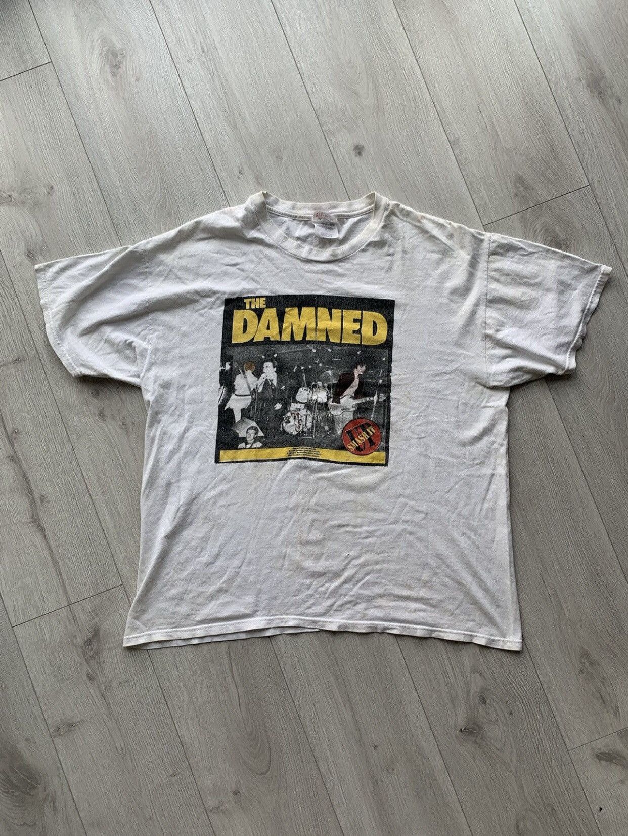 Band Tees × Vintage the damned early 80s tshirt extremely rare Size US L / EU 52-54 / 3 - 2 Thumbnail
