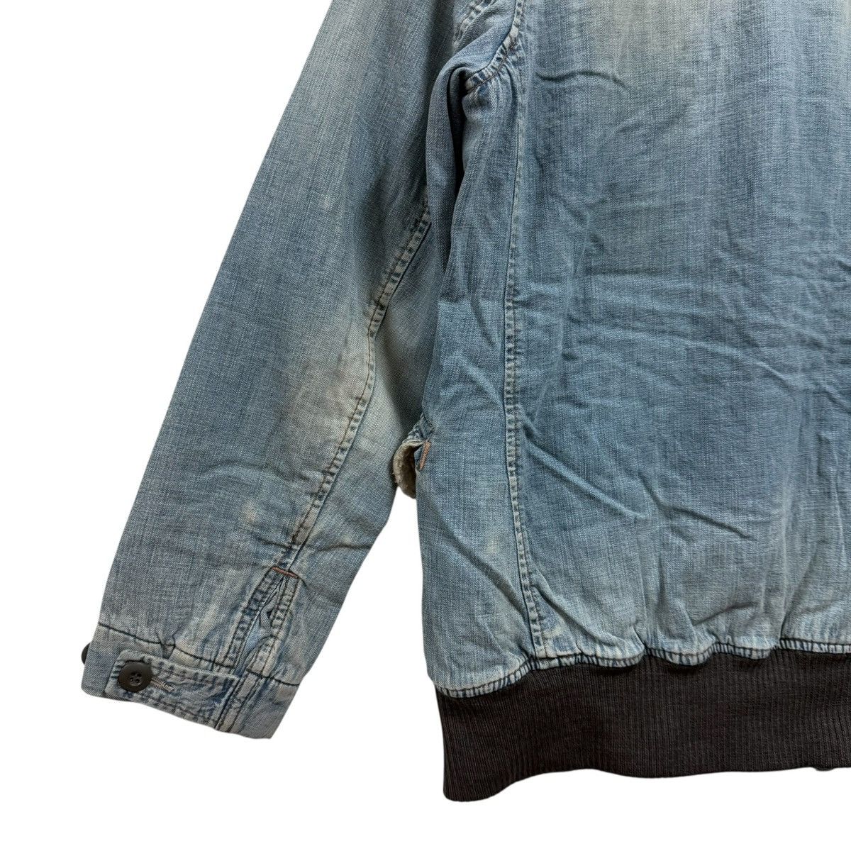 Hysteric Glamour RNA Denim Jacket Shearling Japanese Brand Size US M / EU 48-50 / 2 - 7 Thumbnail