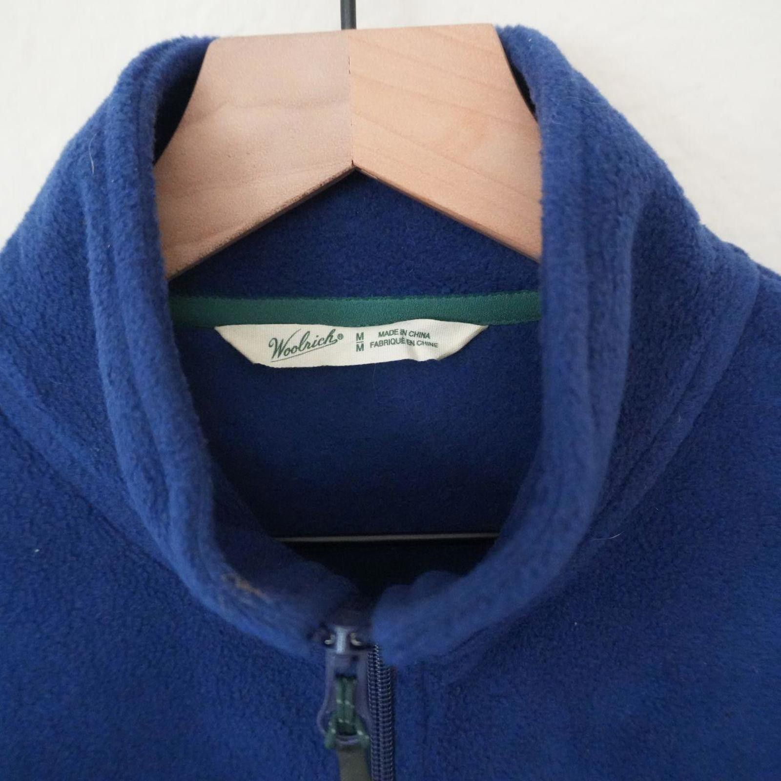 Woolrich Woolen Mills Woolrich Fleece Women's M Blue Mock Neck Sweater Size M / US 6-8 / IT 42-44 - 3 Thumbnail