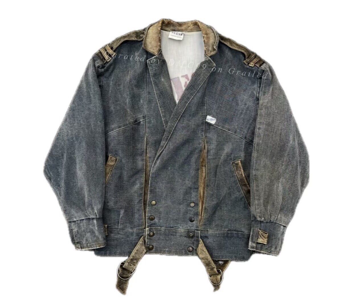 Vintage Vintage 1980s Guess Denim Cropped Jacket Size M / US 6-8 / IT 42-44 - 1 Thumbnail