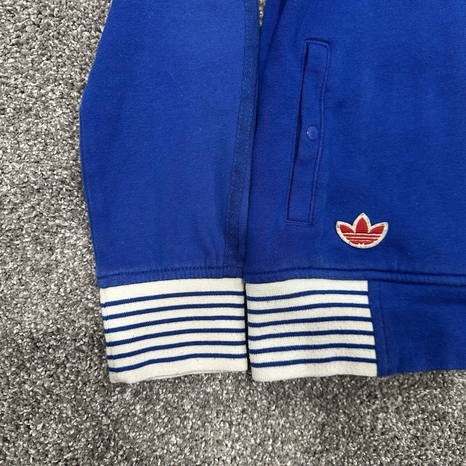 Adidas Adidas Kansas Jayhawks Fill Zip Blue Jacket Logo Size M Size M / US 6-8 / IT 42-44 - 12 Thumbnail