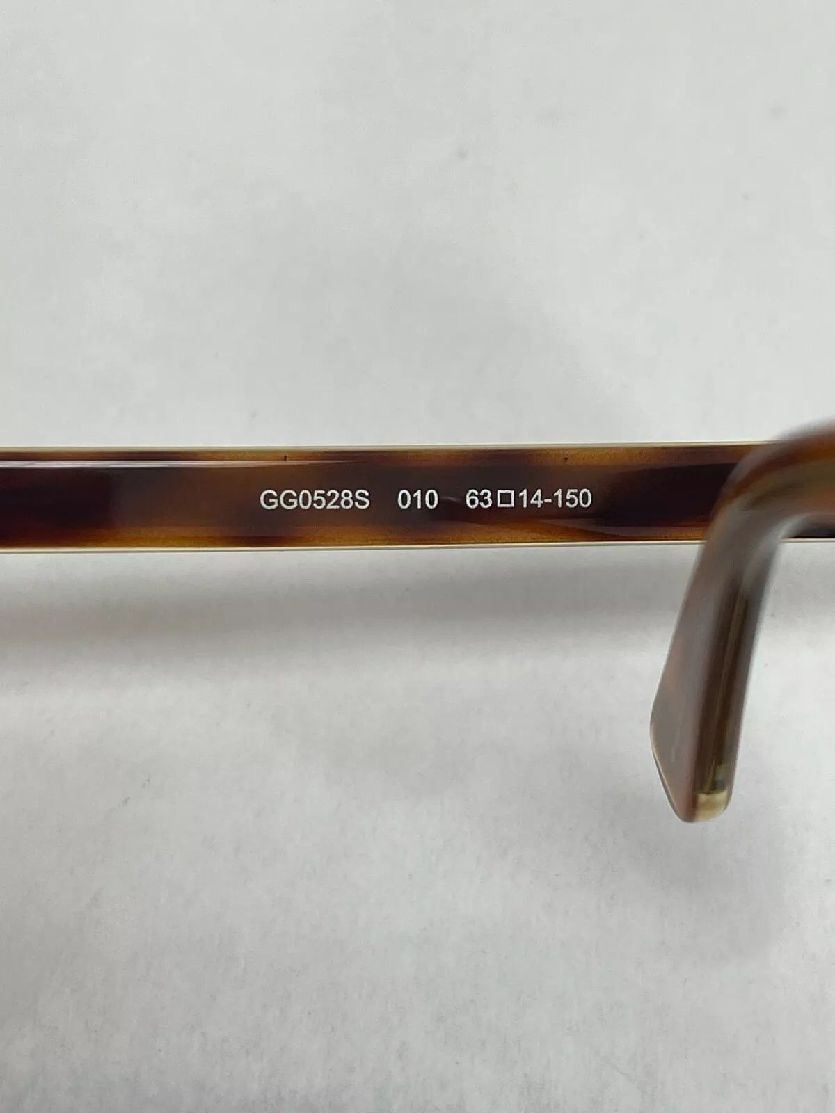 Gucci GUCCI WEB STRIPE 0528 Ruthenium Brown 010 Sunglasses GG0528S Size ONE SIZE - 2 Thumbnail