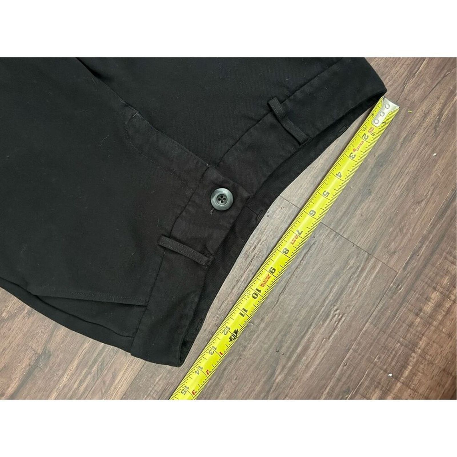 Anthropologie Cabi Black Stretch Skinny Stretch Dress Pants, Sz 10 Size 32" / US 10 / IT 46 - 3 Thumbnail