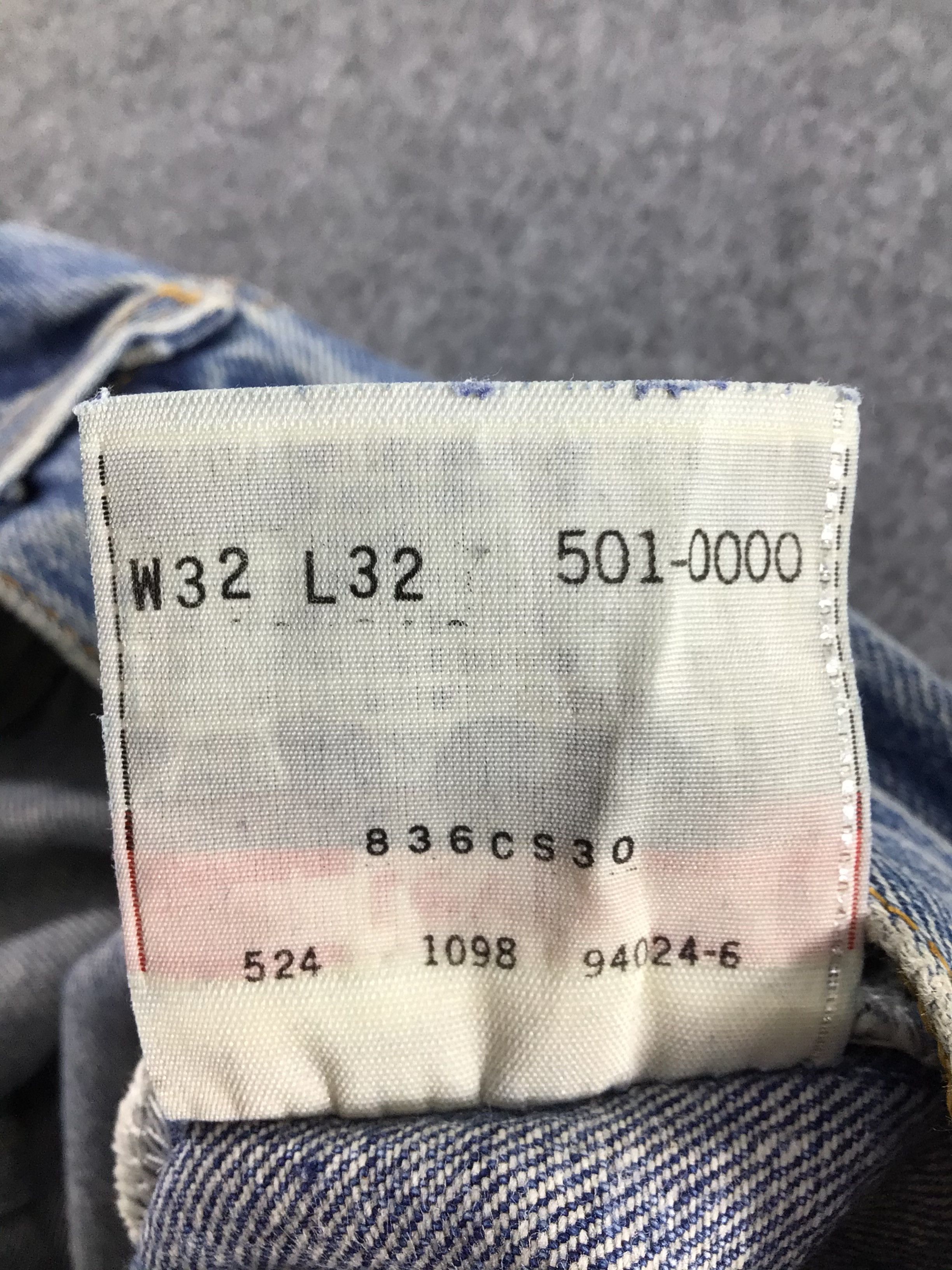Levi's Vintage 90s Levis 501 xx Jeans-J384 Size US 31 - 10 Thumbnail