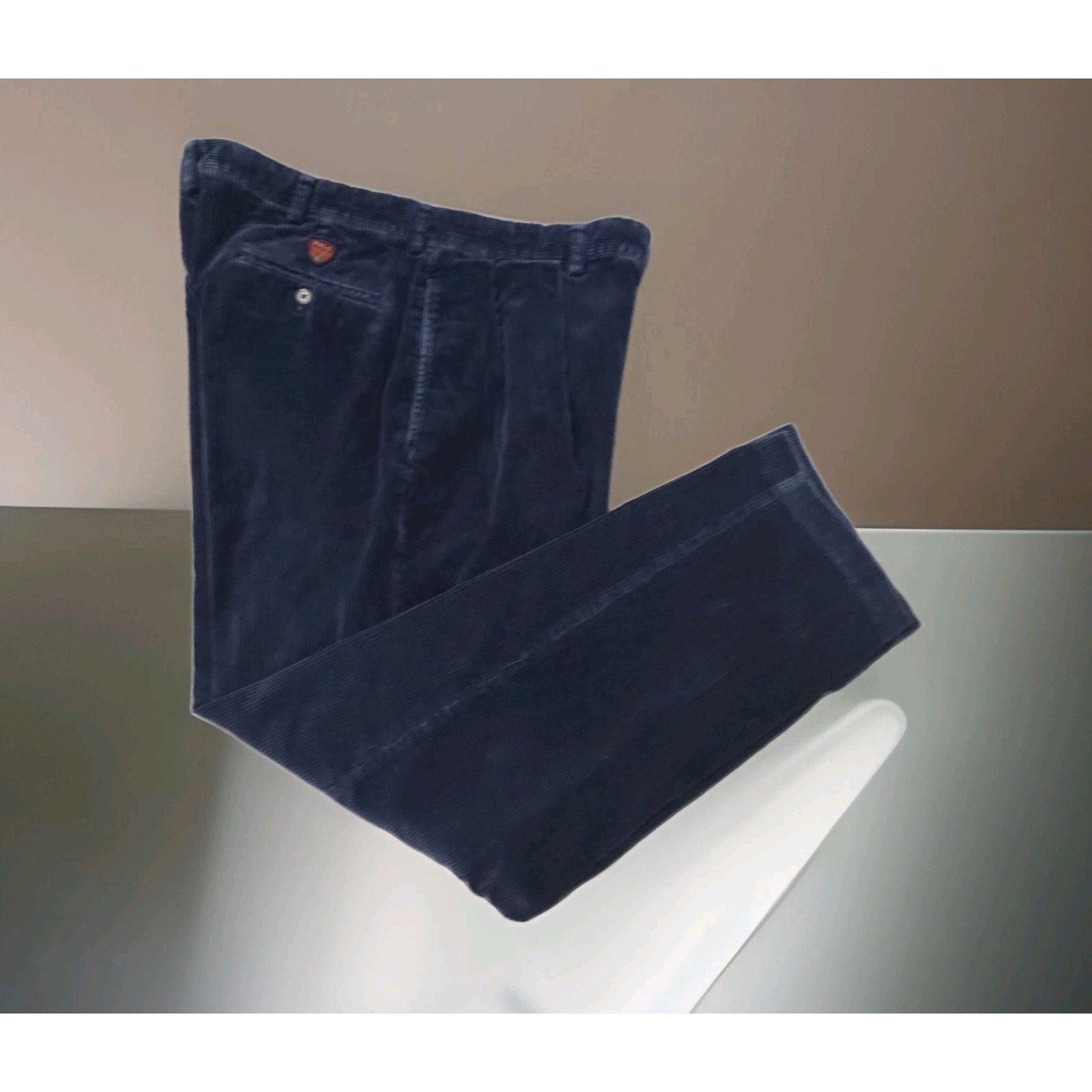 Polo Ralph Lauren Polo Golf Ralph Lauren Pleated Corduroy Trousers Logo Wide Size US 36 / EU 52 - 1 Thumbnail