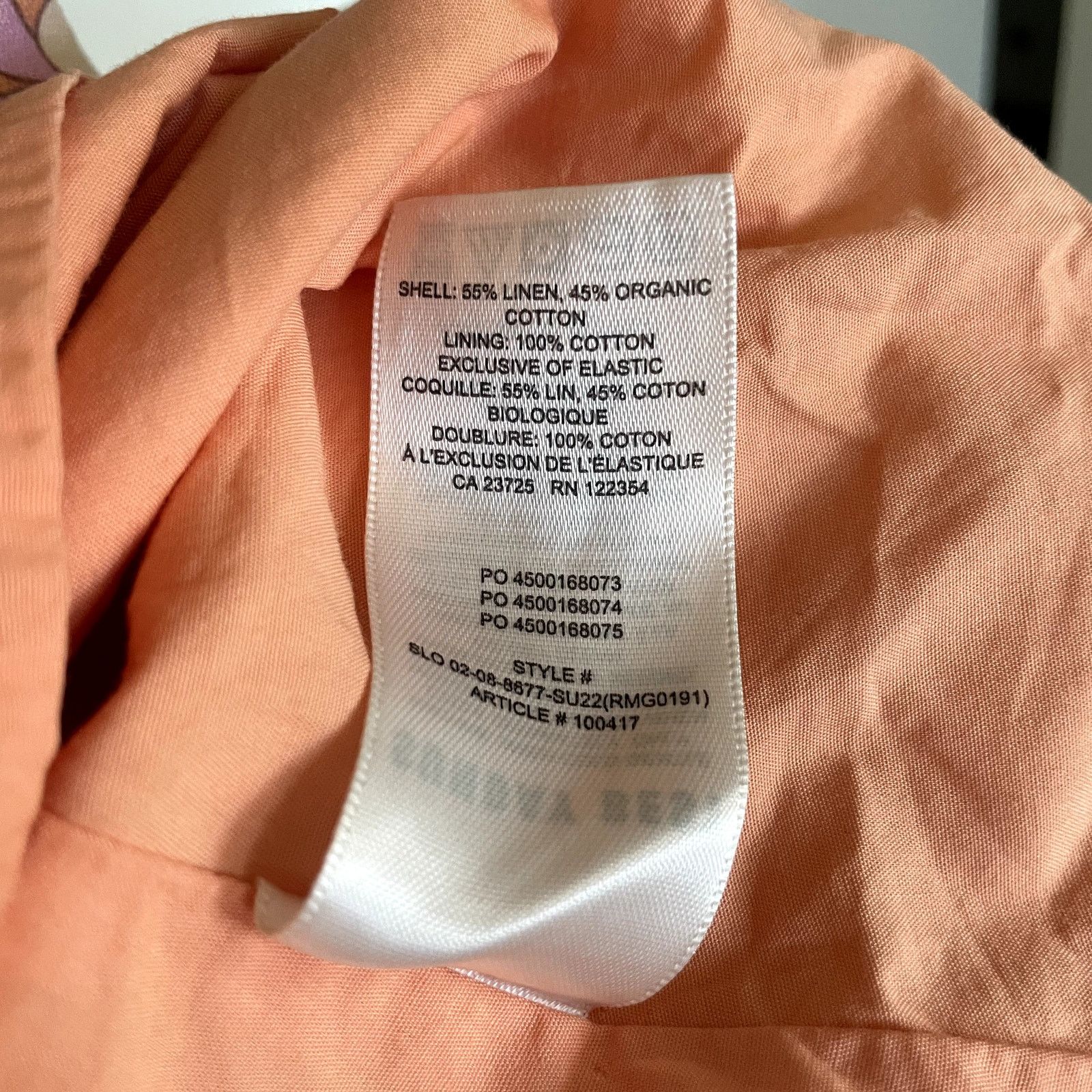Aritzia Aritzia Sunday Best Retro Smocked Linen Cotton Mini Dress S Size S / US 4 / IT 40 - 9 Thumbnail