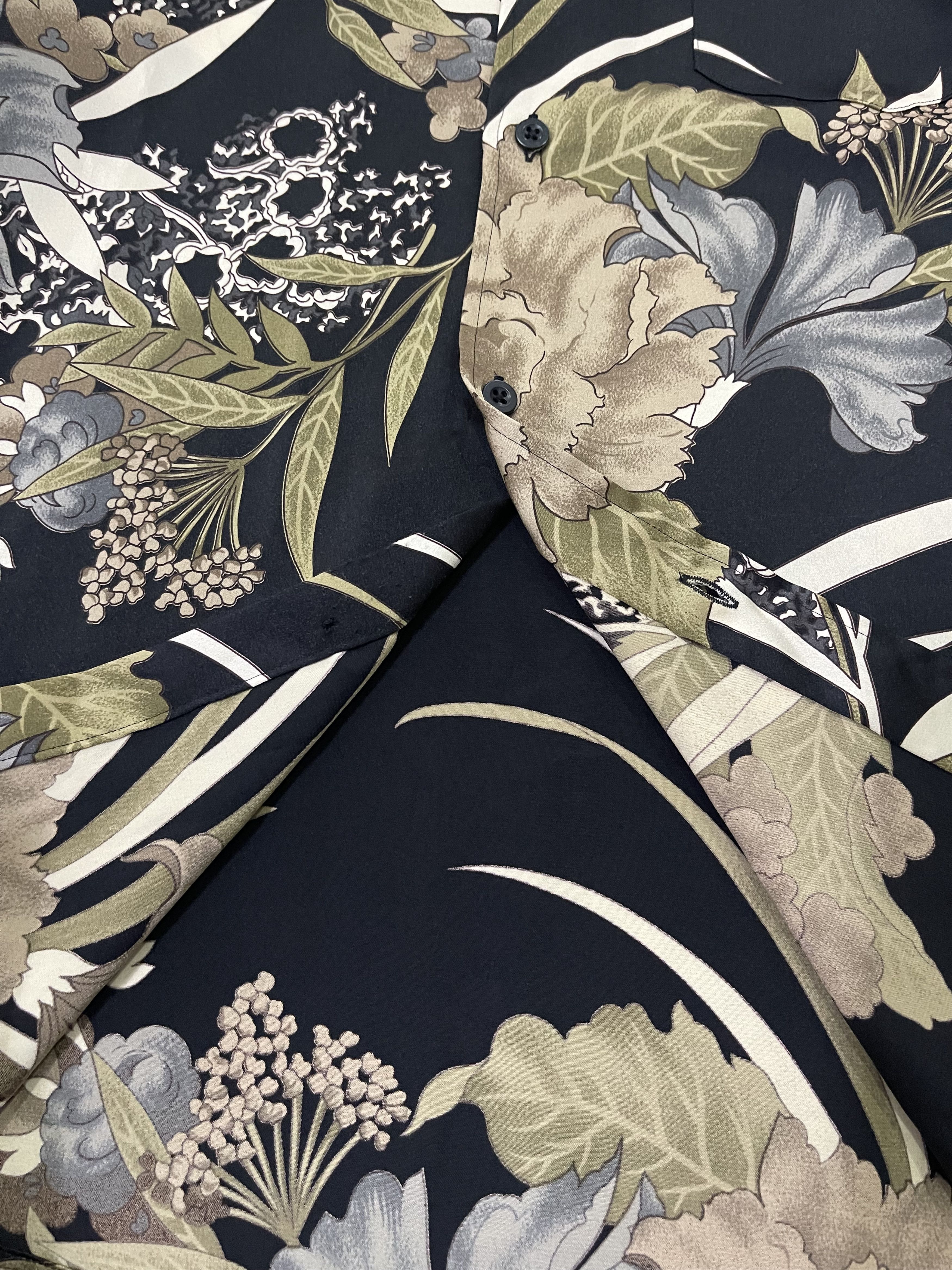 Le Grande Bleu (L.G.B.) × Tornado Mart Tornado Mart Hawaii Satin Shirt Size US M / EU 48-50 / 2 - 6 Thumbnail
