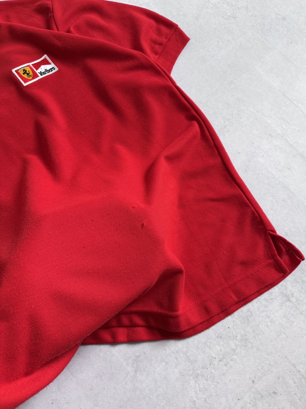 Ferrari Vintage Ferrari Formula F1 Vodafone&Shell Racing Polo Y2K Size US L / EU 52-54 / 3 - 10 Thumbnail