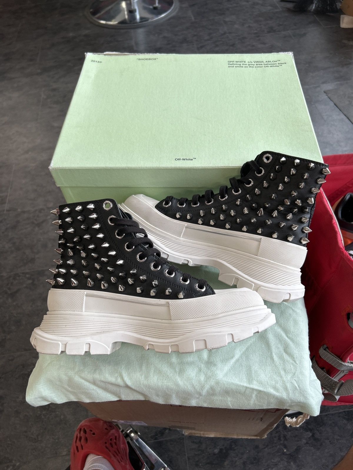 Alexander McQueen Alexander mcqueen spiked boots Size US 7.5 / IT 37.5 - 1 Thumbnail