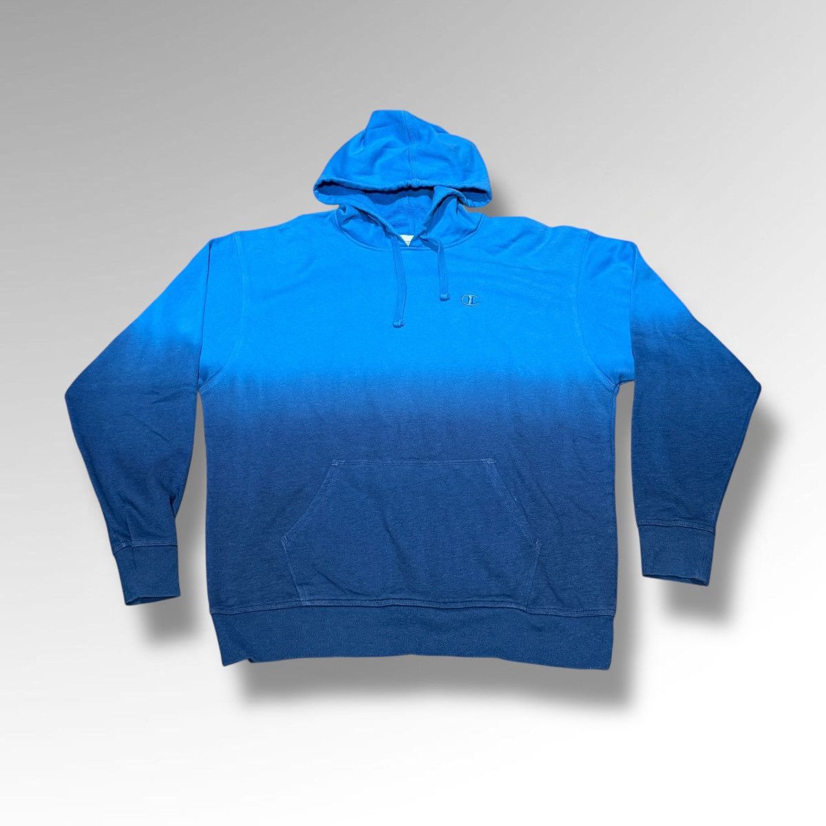 Champion Champion Blue Gradient Hoodie 🔵 Size US XL / EU 56 / 4 - 1 Thumbnail